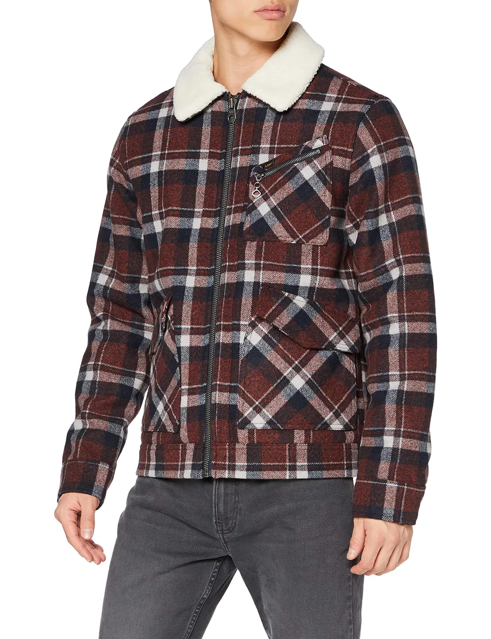Lee 191J veste homme toile coupe droite