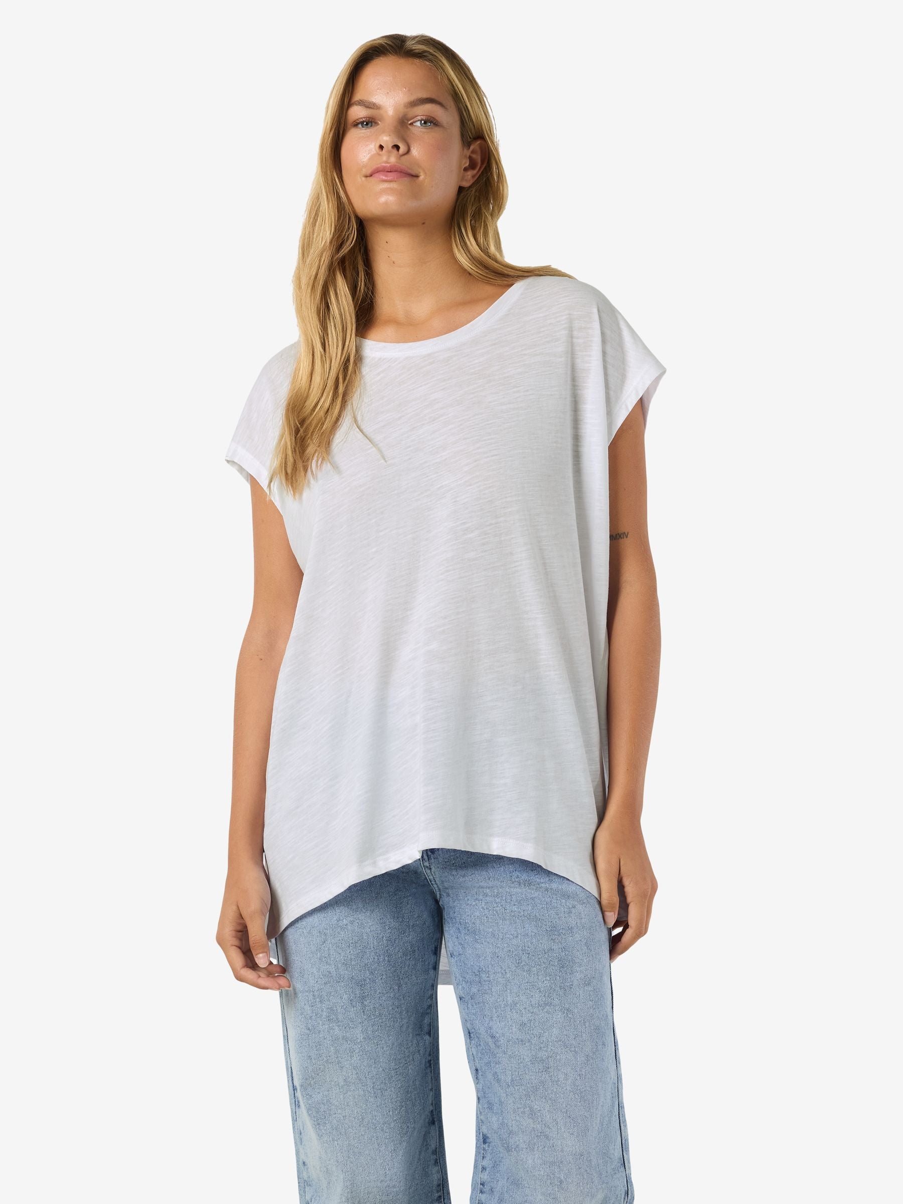 Noisy May Mathilde t-shirt oversize coton bio