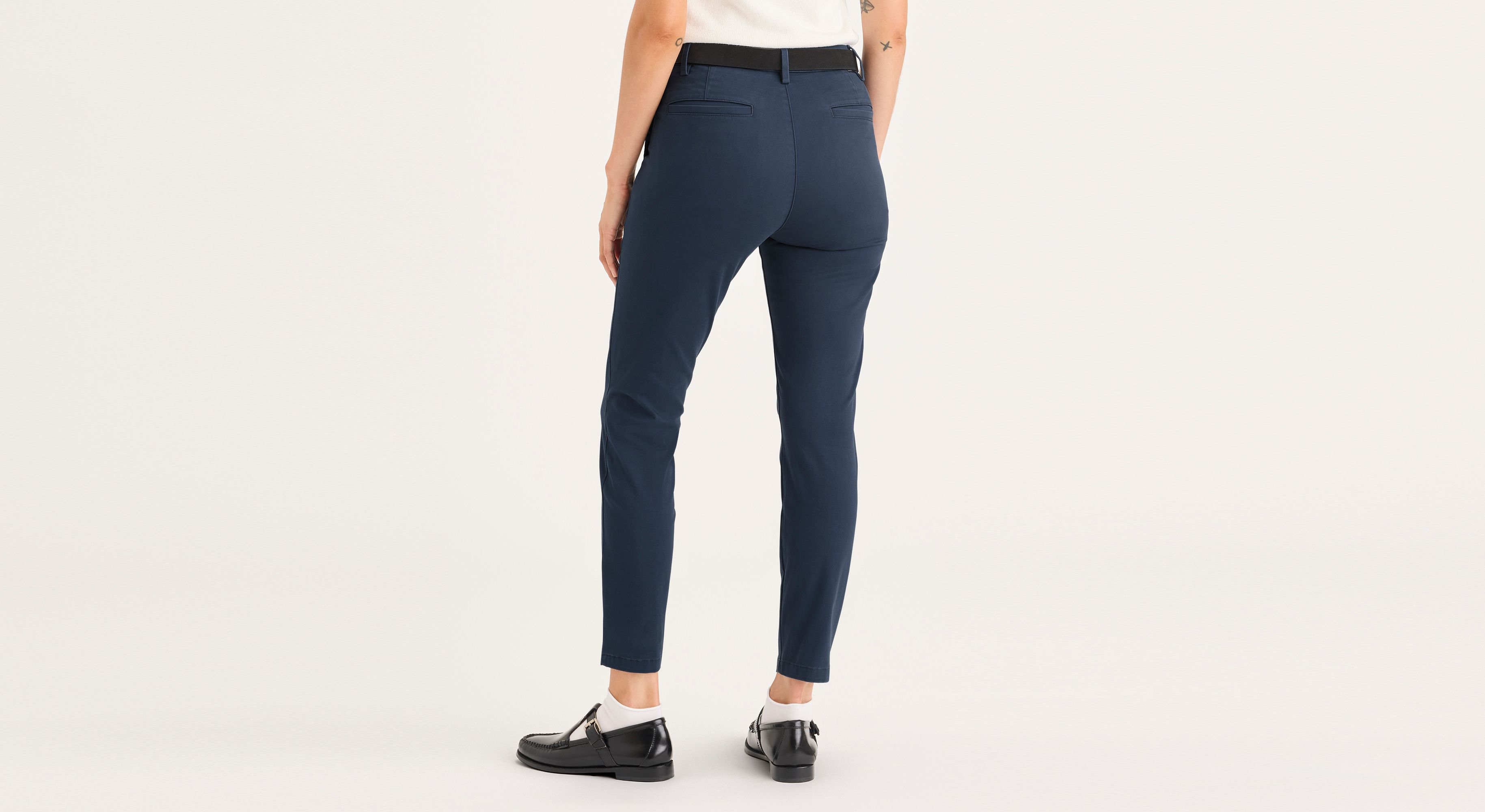 Dockers Weekend Skinny chino femme bleu marine stretch