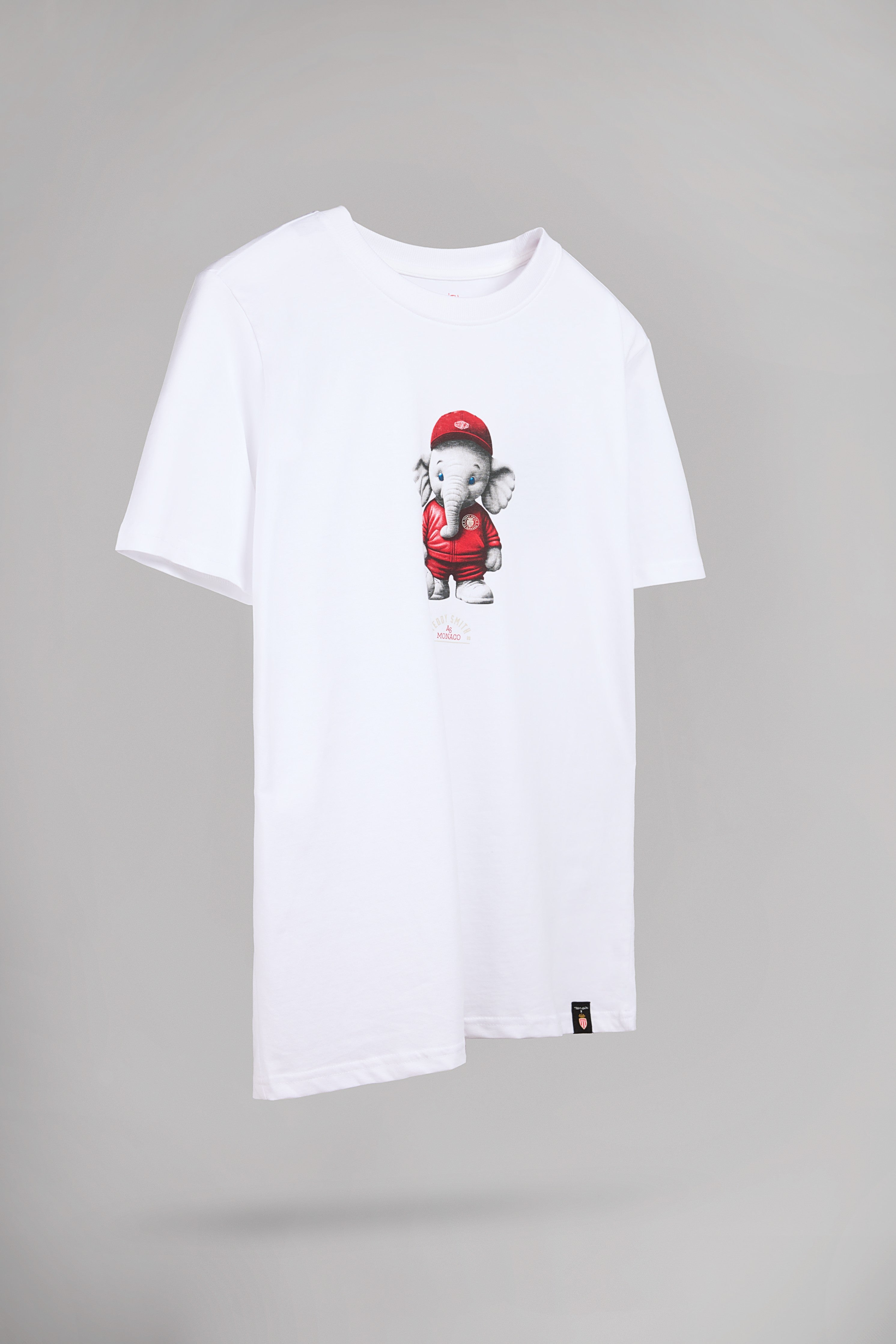 Teddy Smith T-Mascotte MC t-shirt blanc Monaco