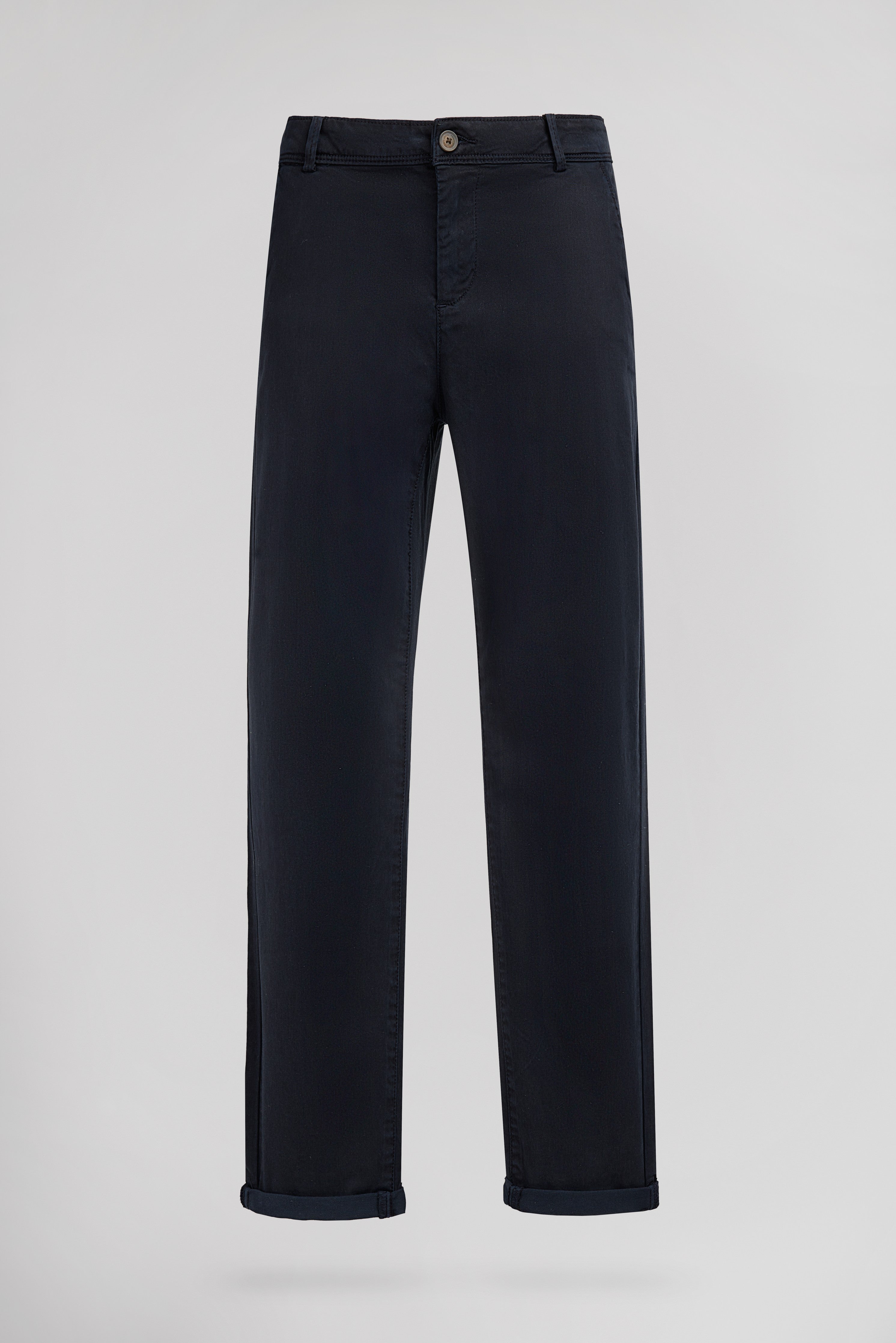 Teddy Smith P-Nina Chino pantalon chino femme Dark Navy slim