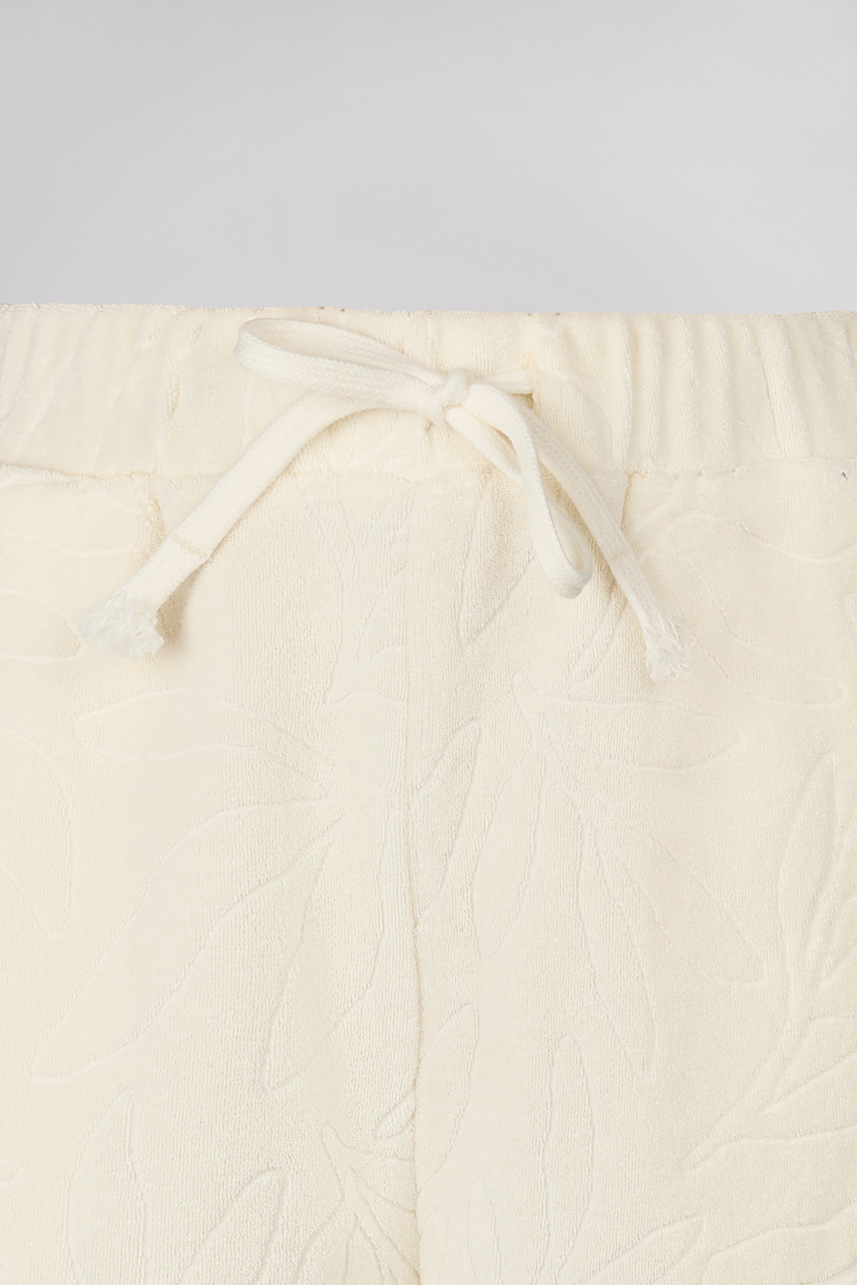 Teddy Smith S-Cass short blanc éponge jacquard été