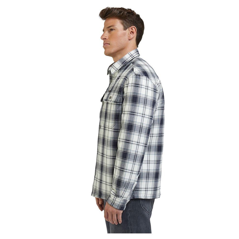 Lee Workwear Overshirt surchemise homme S écru coton