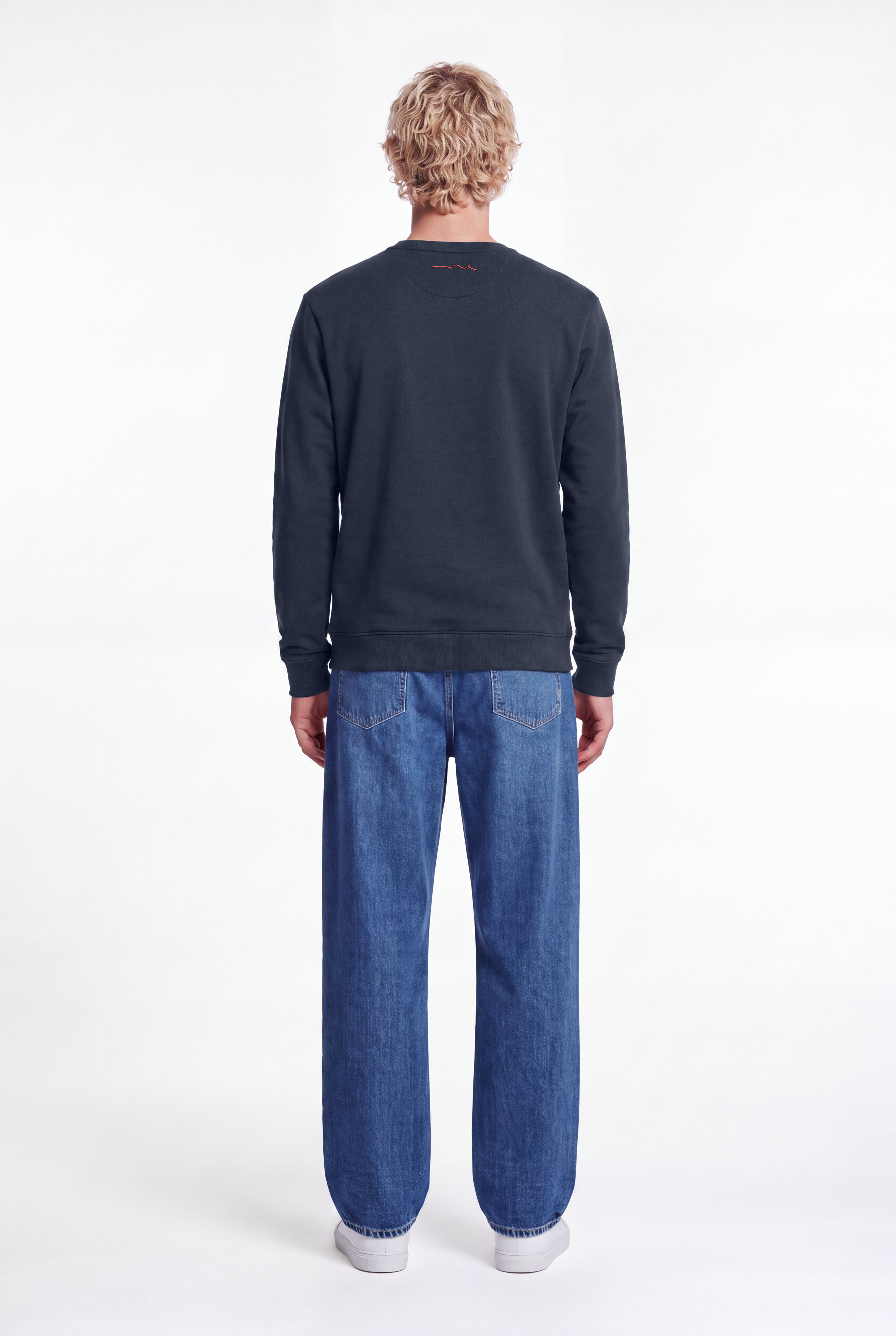 Teddy Smith S-Jim RC sweat bleu total navy homme