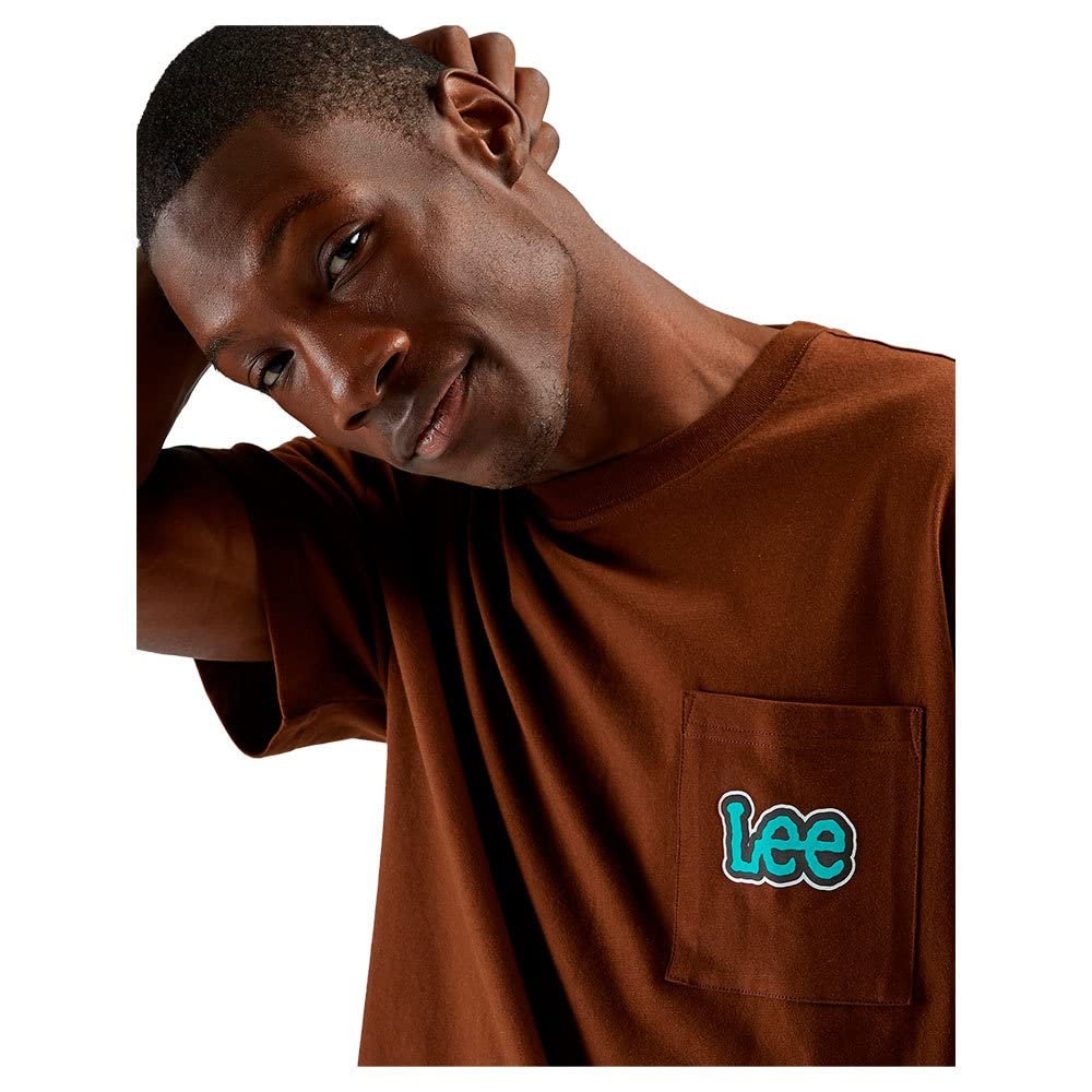 Lee SS Loose Tee t-shirt homme M noir délavé