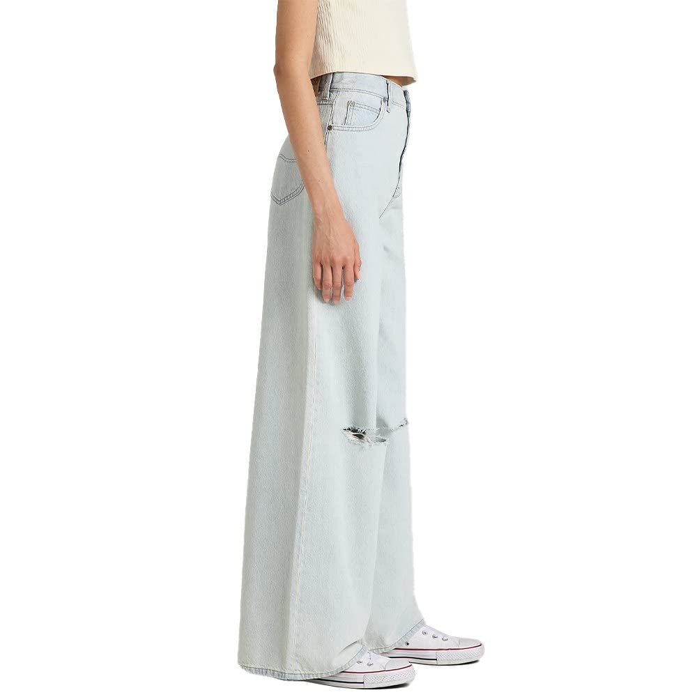 Lee jean boyfriend femme délavé coupe ample