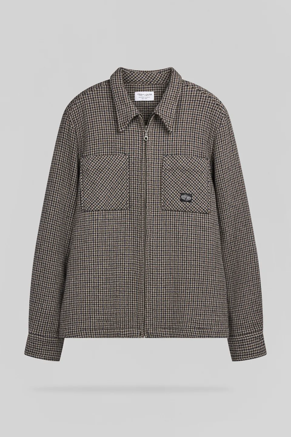 Teddy Smith C-Simon ML surchemise noire homme zippée