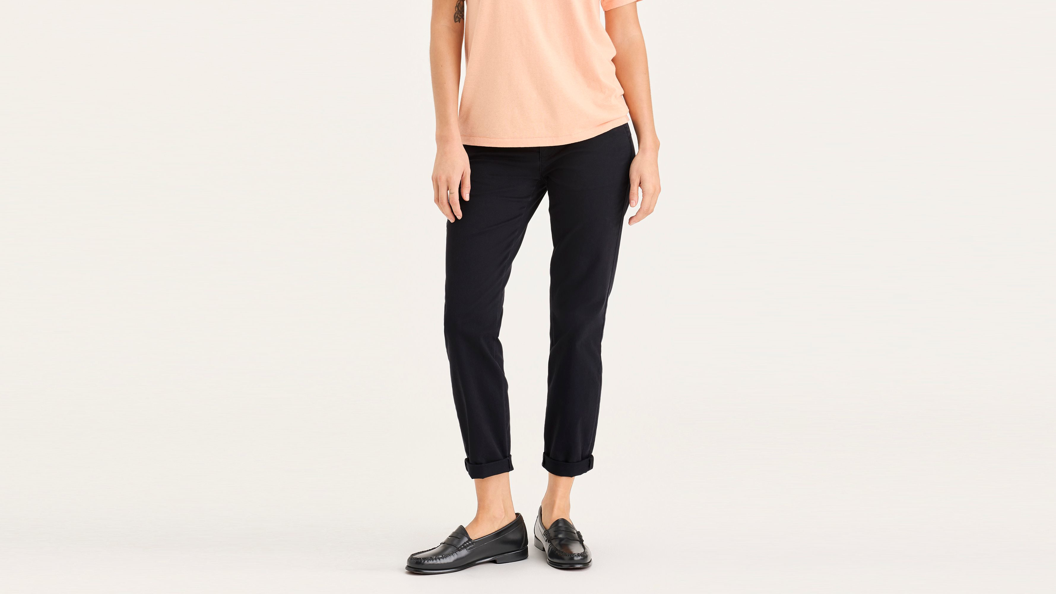 Dockers Weekend Chino Slim Fit pantalon noir long