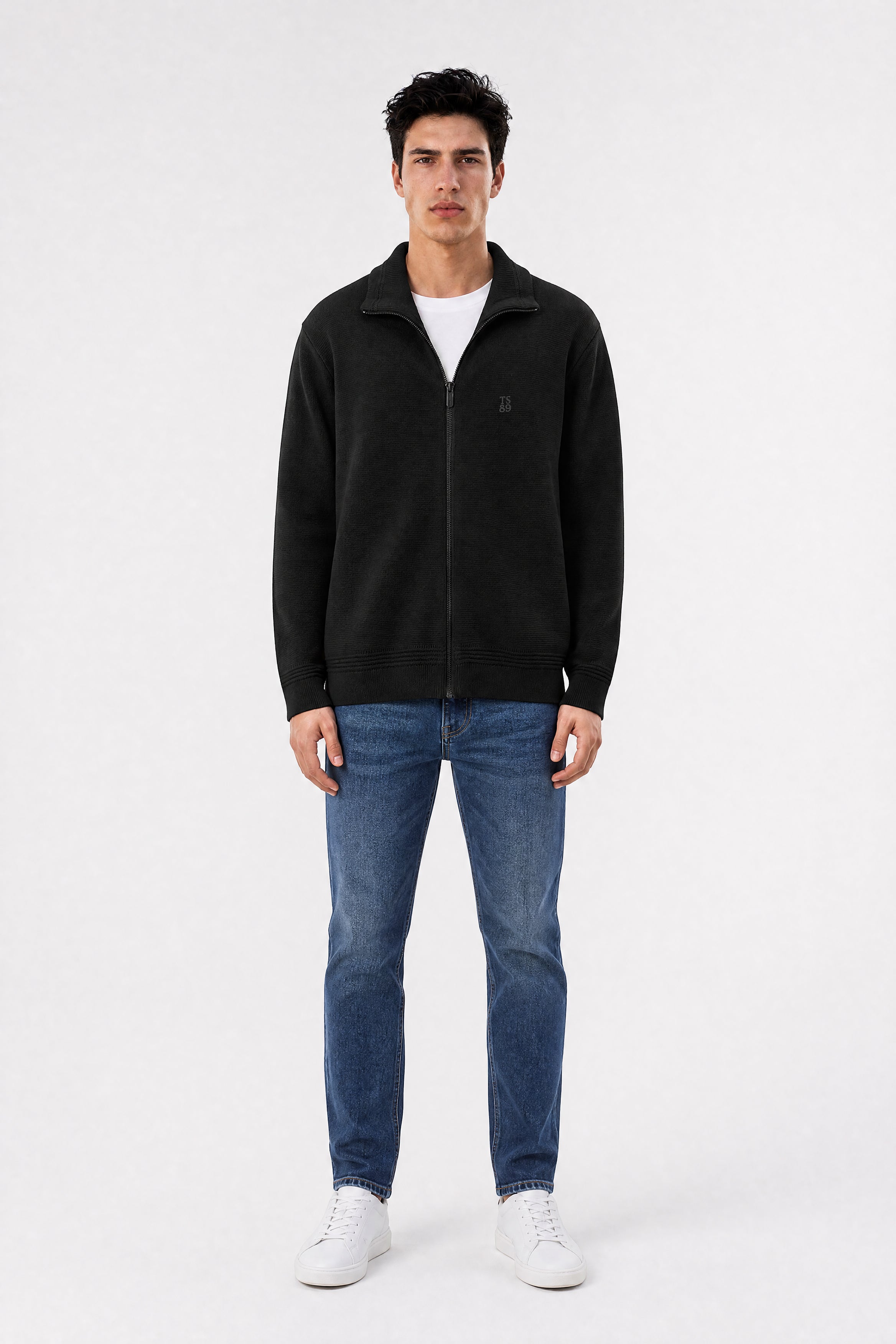 Teddy Smith G-Ettore 2 gilet zippé noir