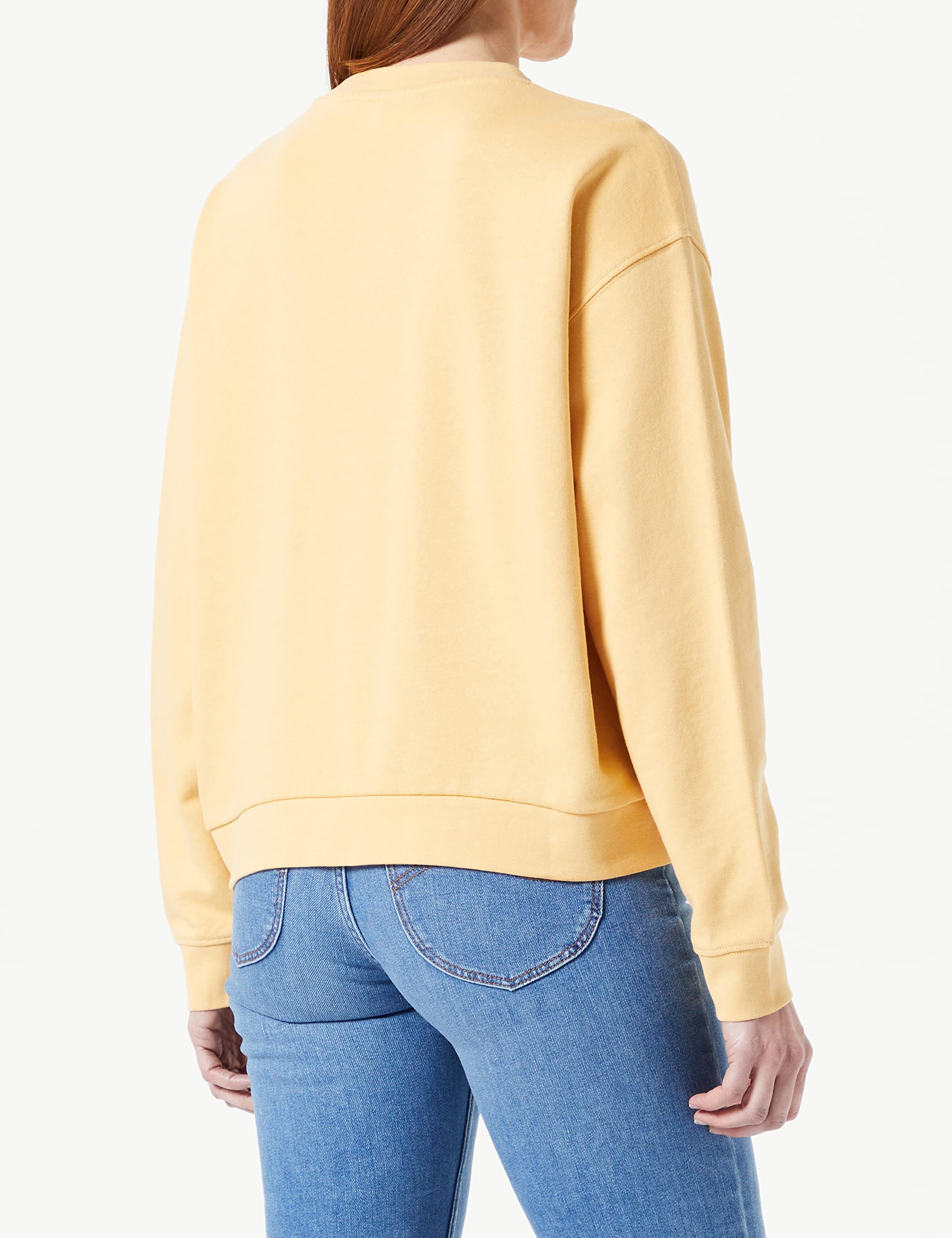 Lee Varsity Crew Sweat femme S molleton non brossé