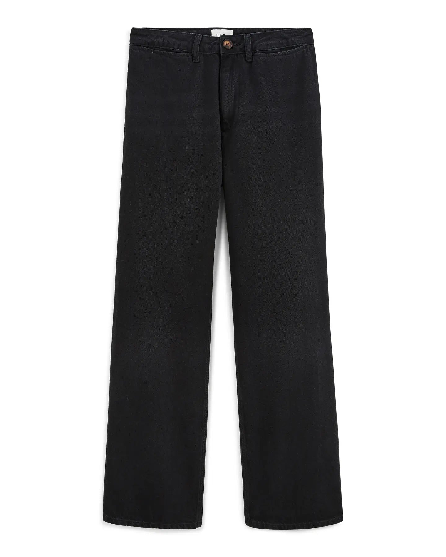 Labdip Swann Black jean large taille haute noir