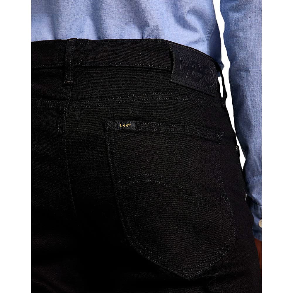 Lee Ouest Clean Black jean homme 38W 30L noir