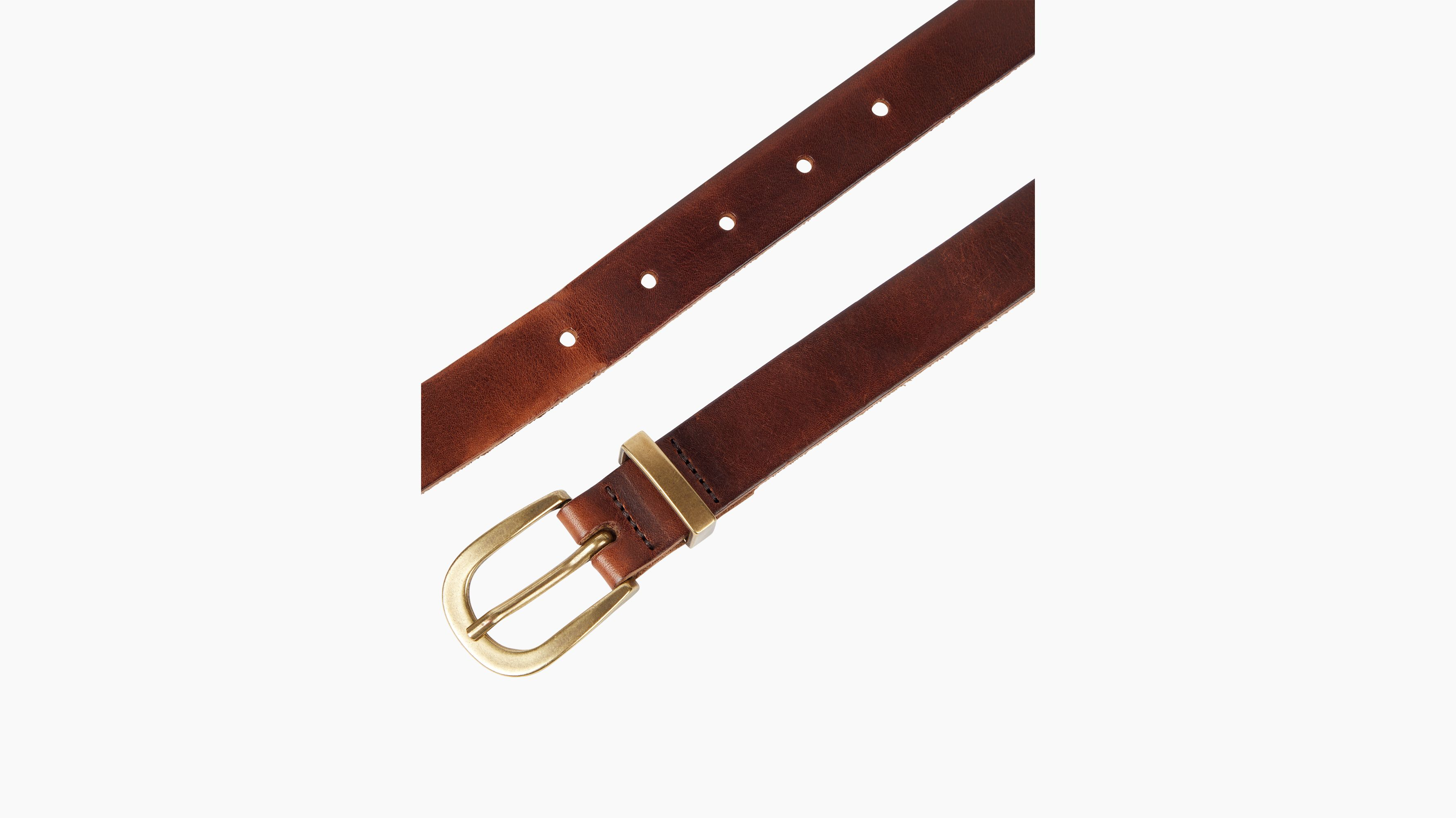 Dockers Modern Classic ceinture femme marron cuir