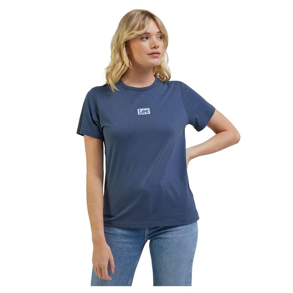 Lee Regular t-shirt femme beige coton quotidien