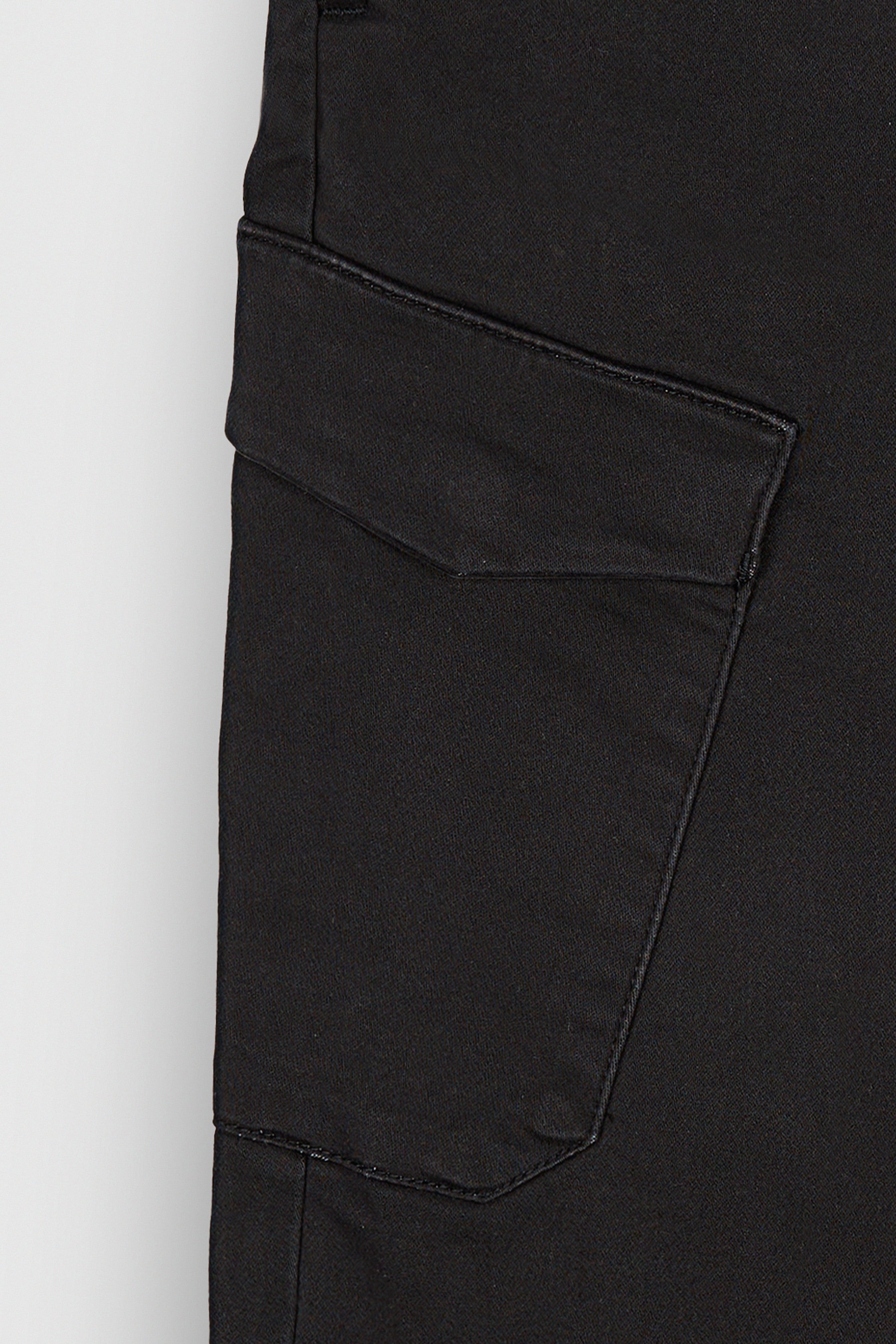 Teddy Smith P-Piky Cargo JR pantalon cargo garçon charbon coton