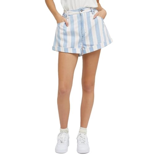 Lee Pleated short jean femme 26W taille haute