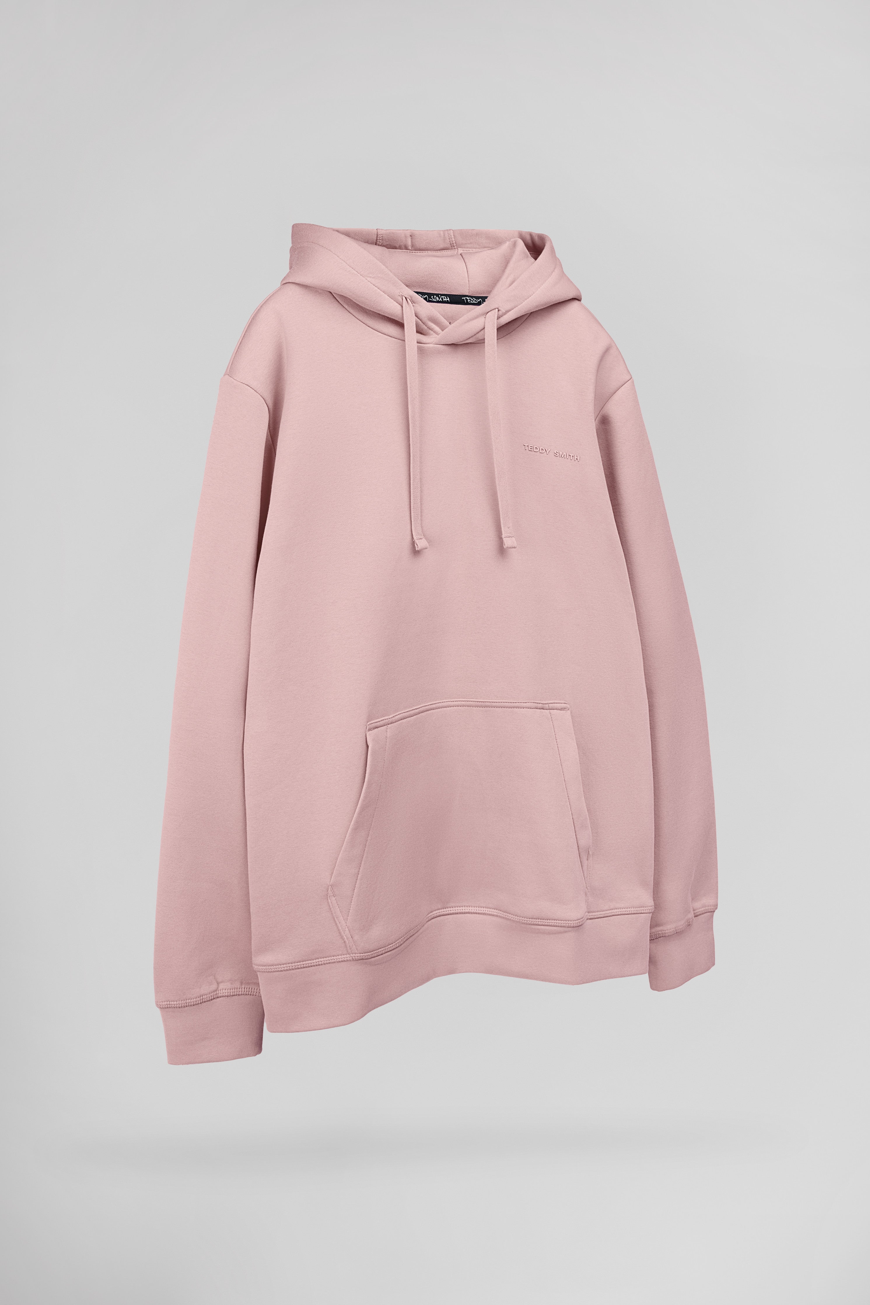 Teddy Smith S-Nark Hoody sweat à capuche wood rose molleton