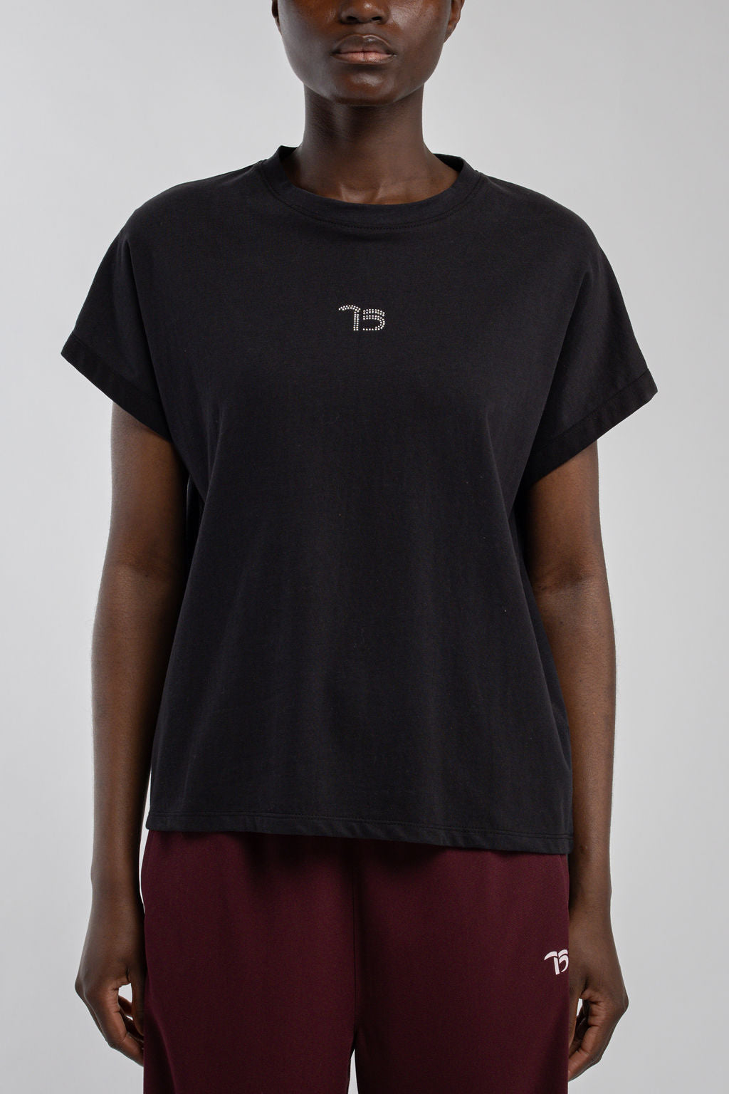 Teddy Smith T-Diana MC t-shirt noir femme coton