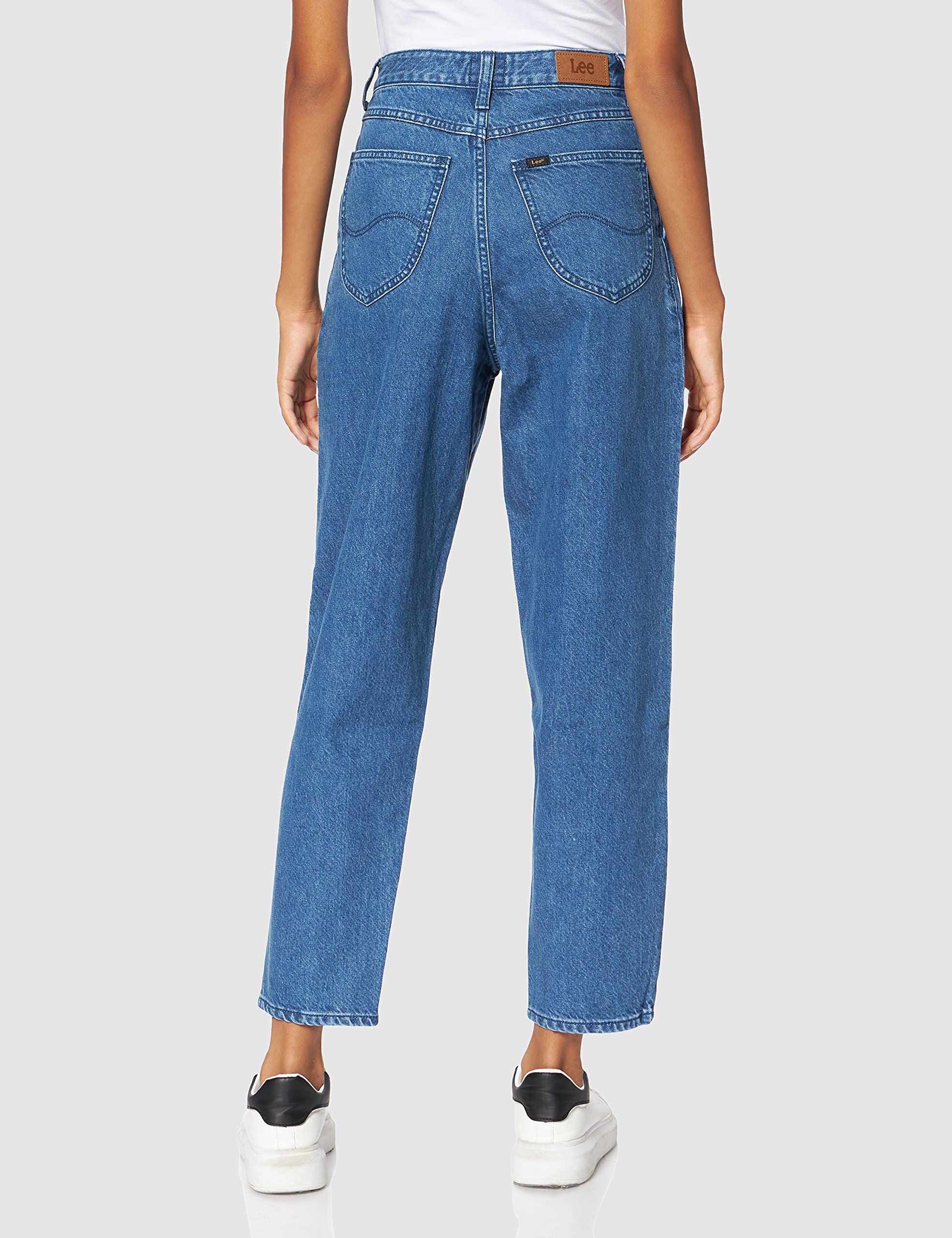 Lee Stella Taper jean boyfriend washed nova tapered