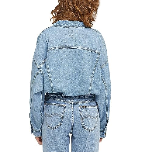 Lee Batwing Rider veste jean femme denim XS