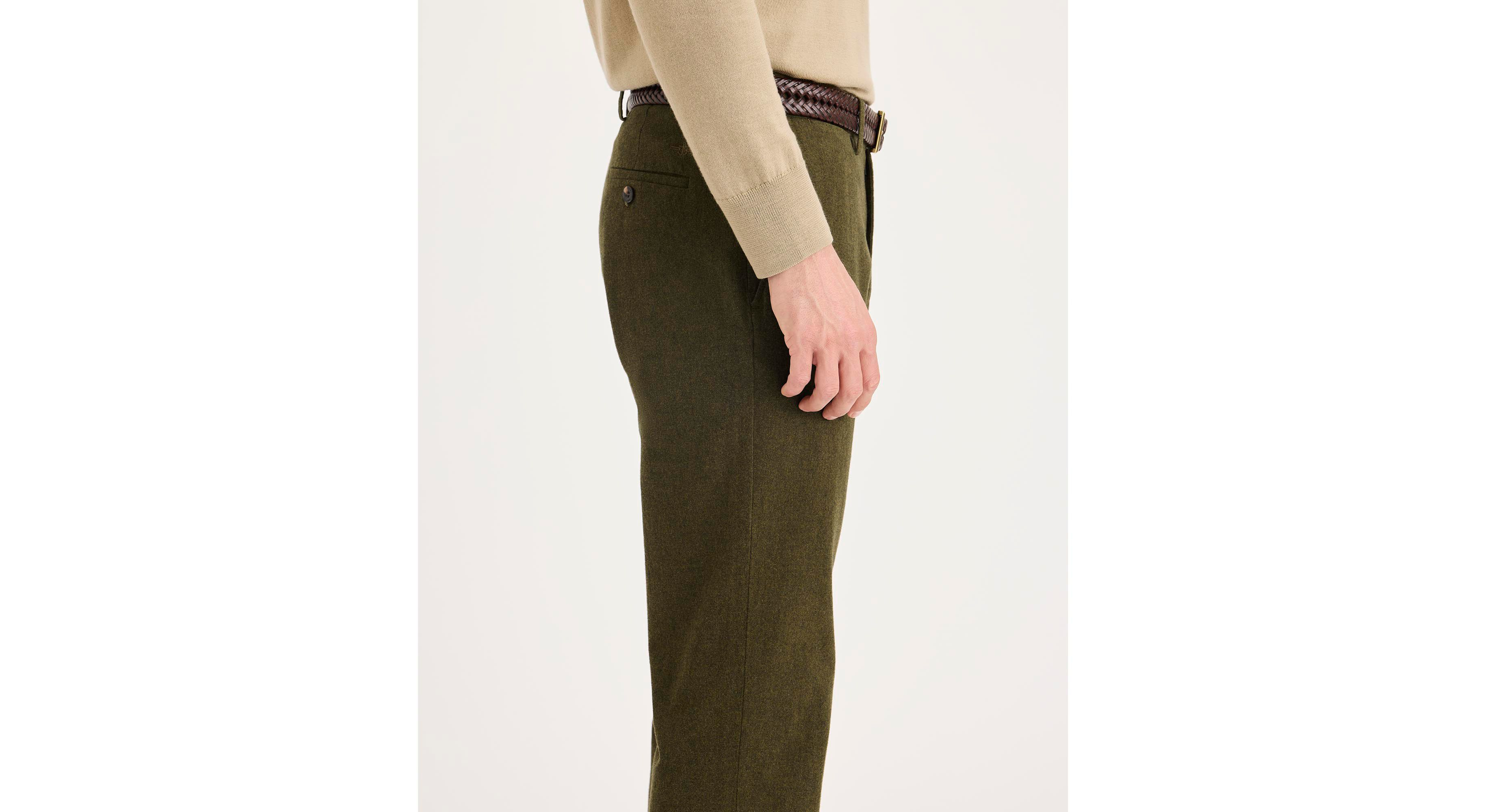Dockers Crafted Khaki Slim Fit chino vert hammond hiver
