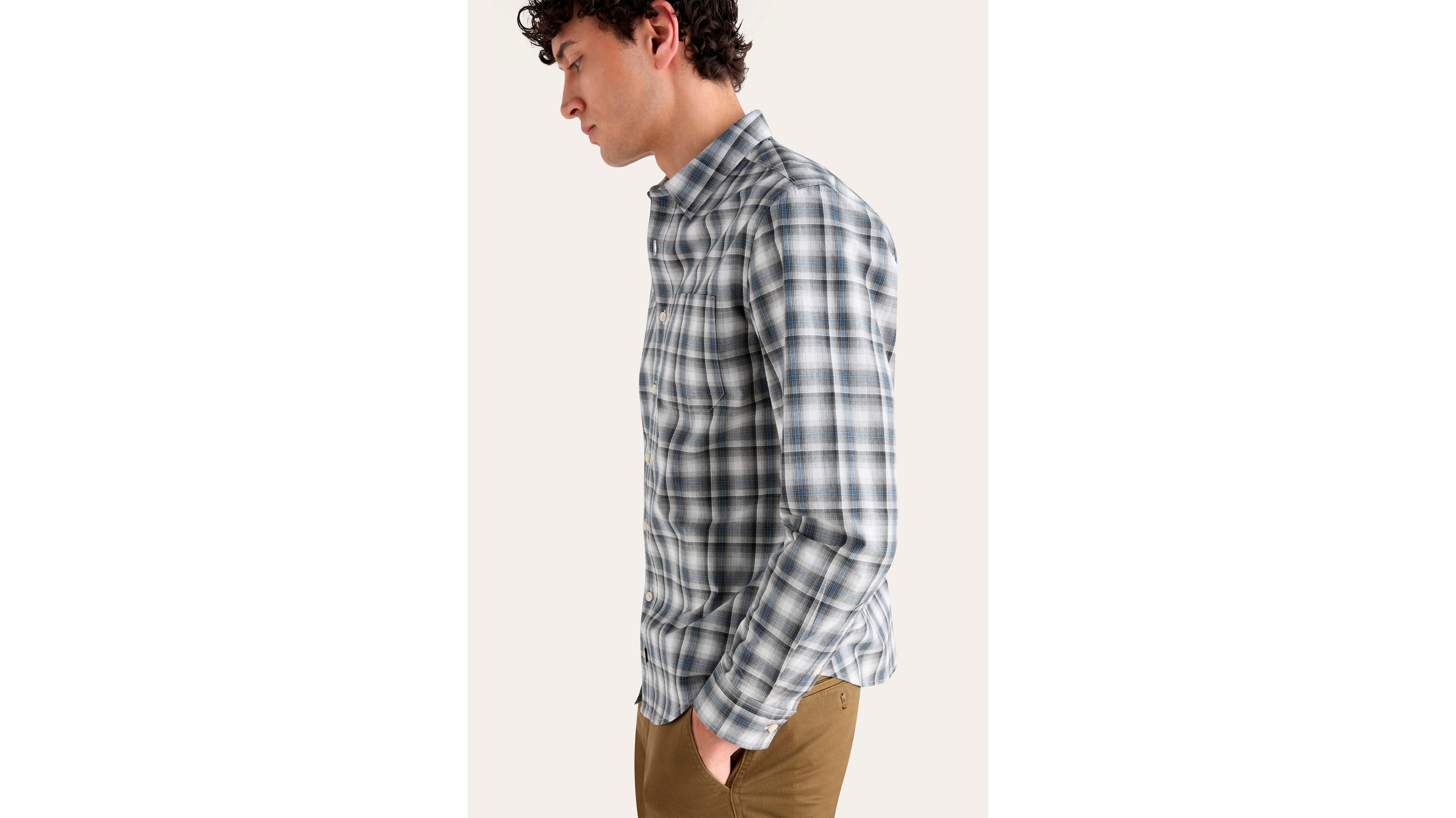 Dockers Ultimate Chemise regular bleue