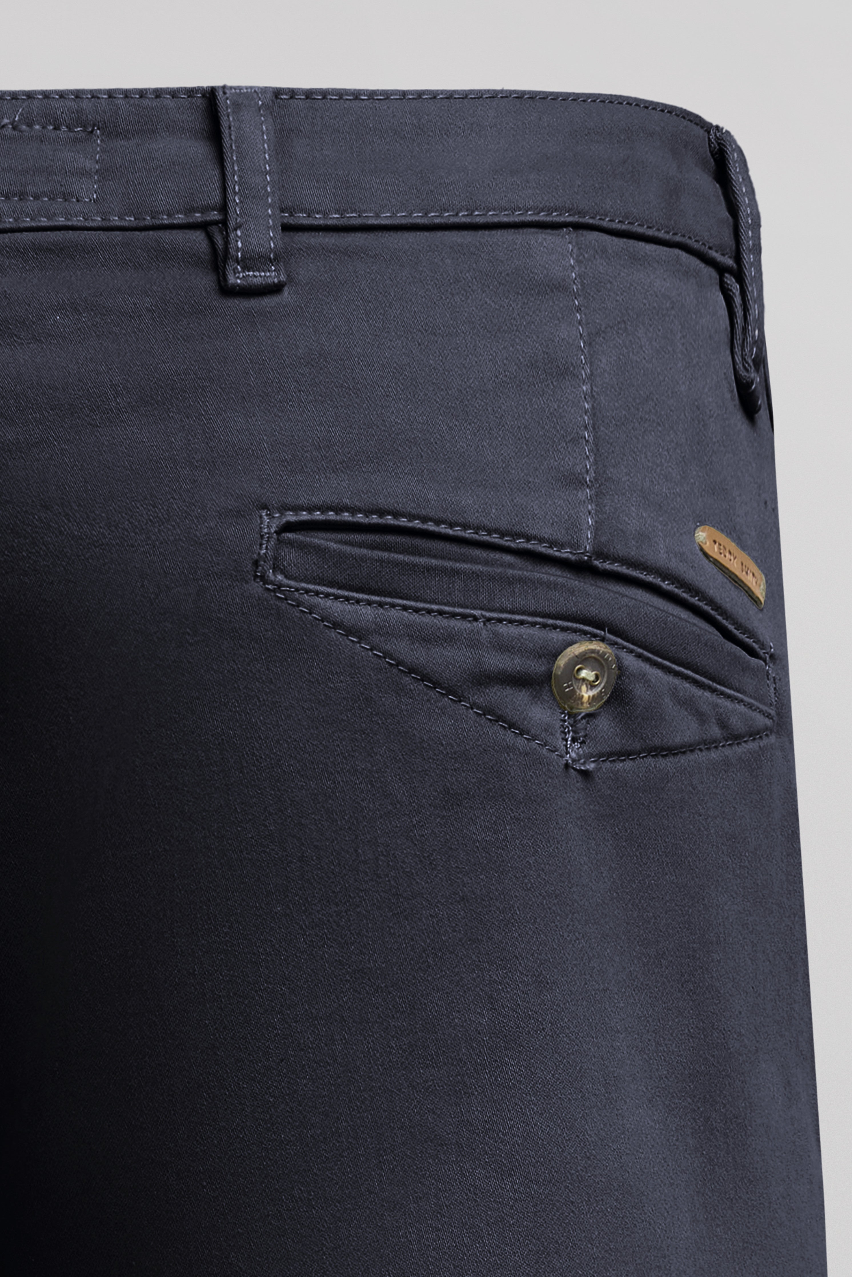 Teddy Smith Pallas Sweat Dyed chino slim bleu marine