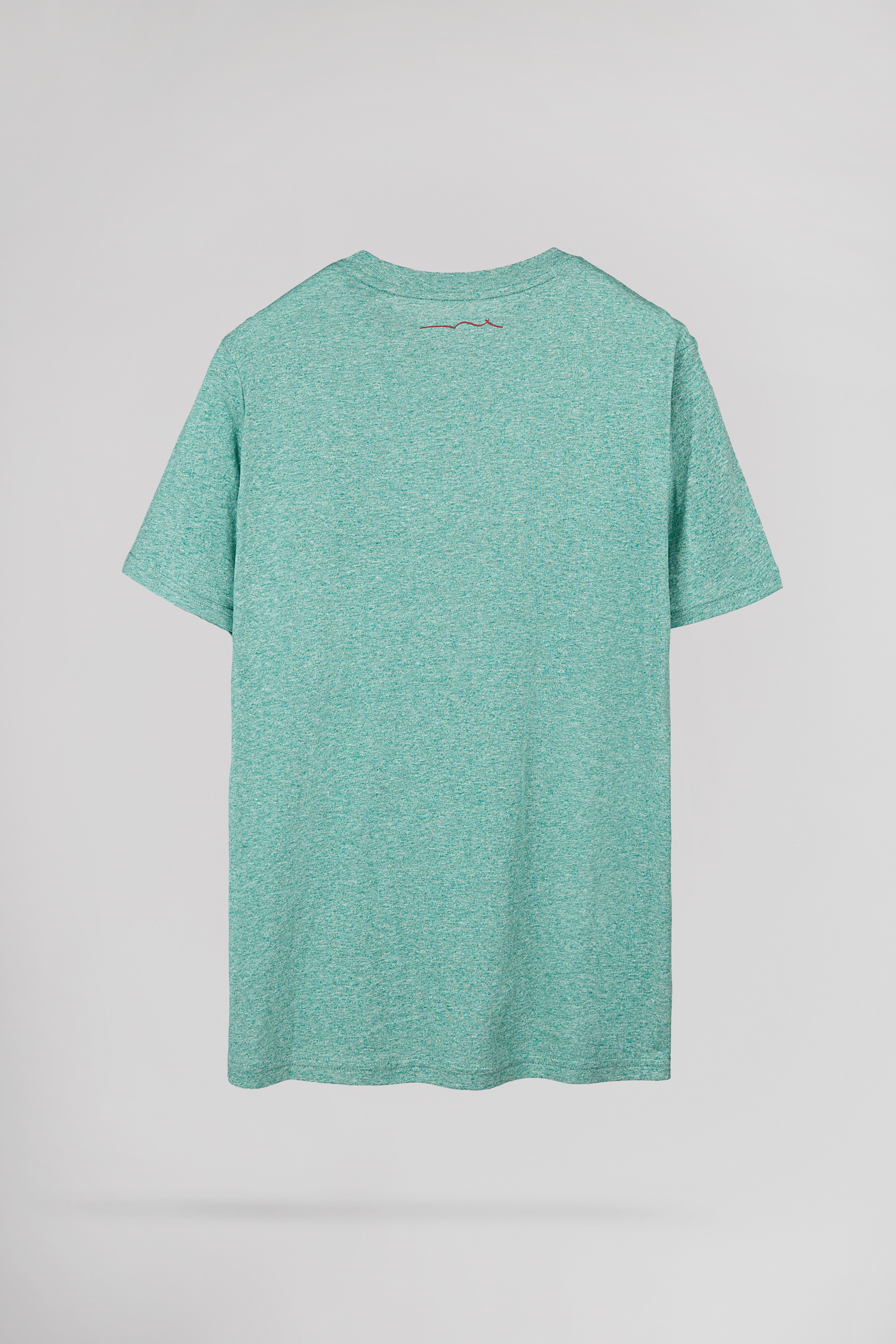 Teddy Smith T-Narvik MC t-shirt vert chiné coton