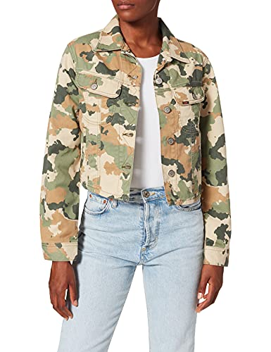 Lee Cropped Rider Veste Jean Femme Cropped