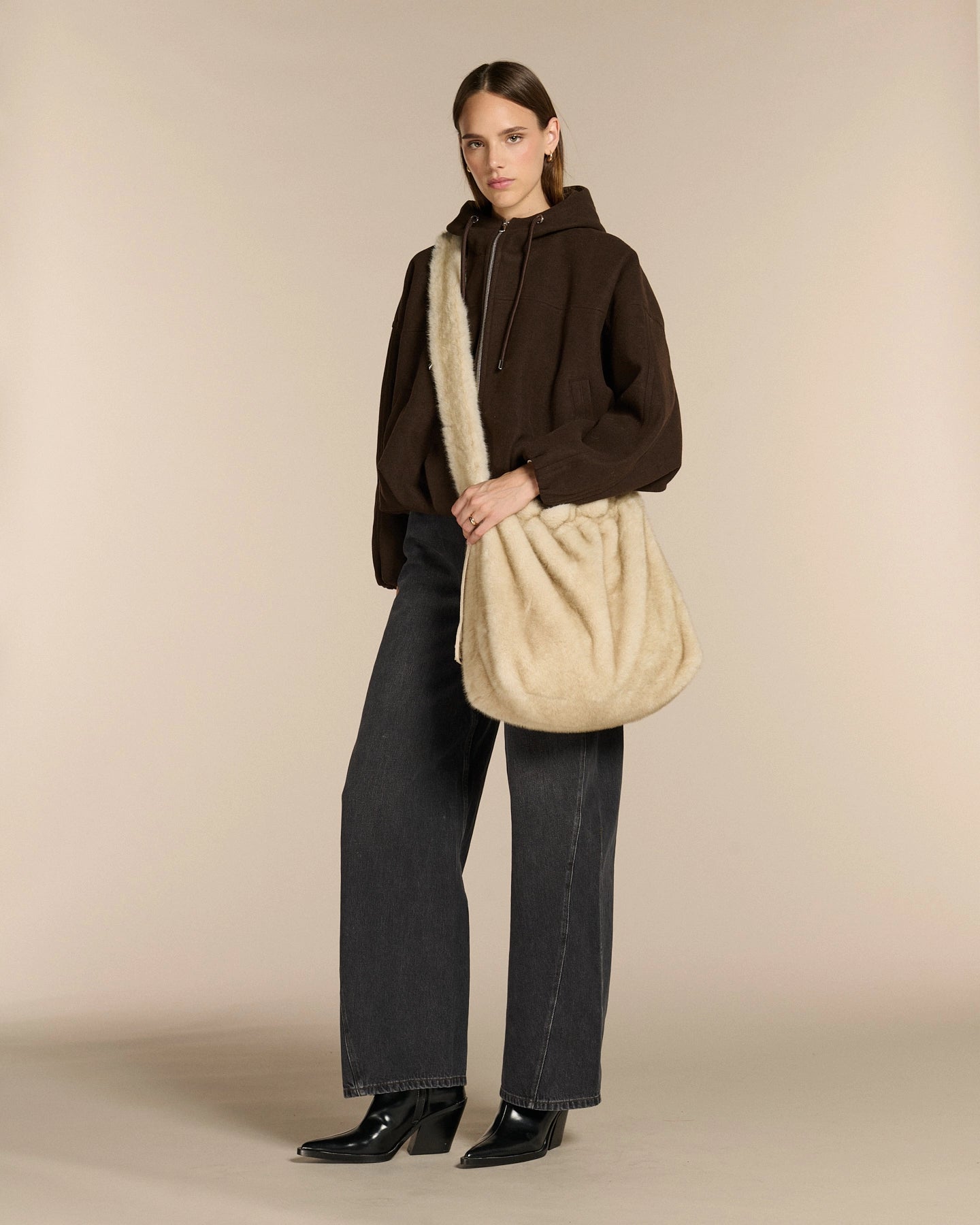 Labdip Annecy Mink Cortina sac fausse fourrure