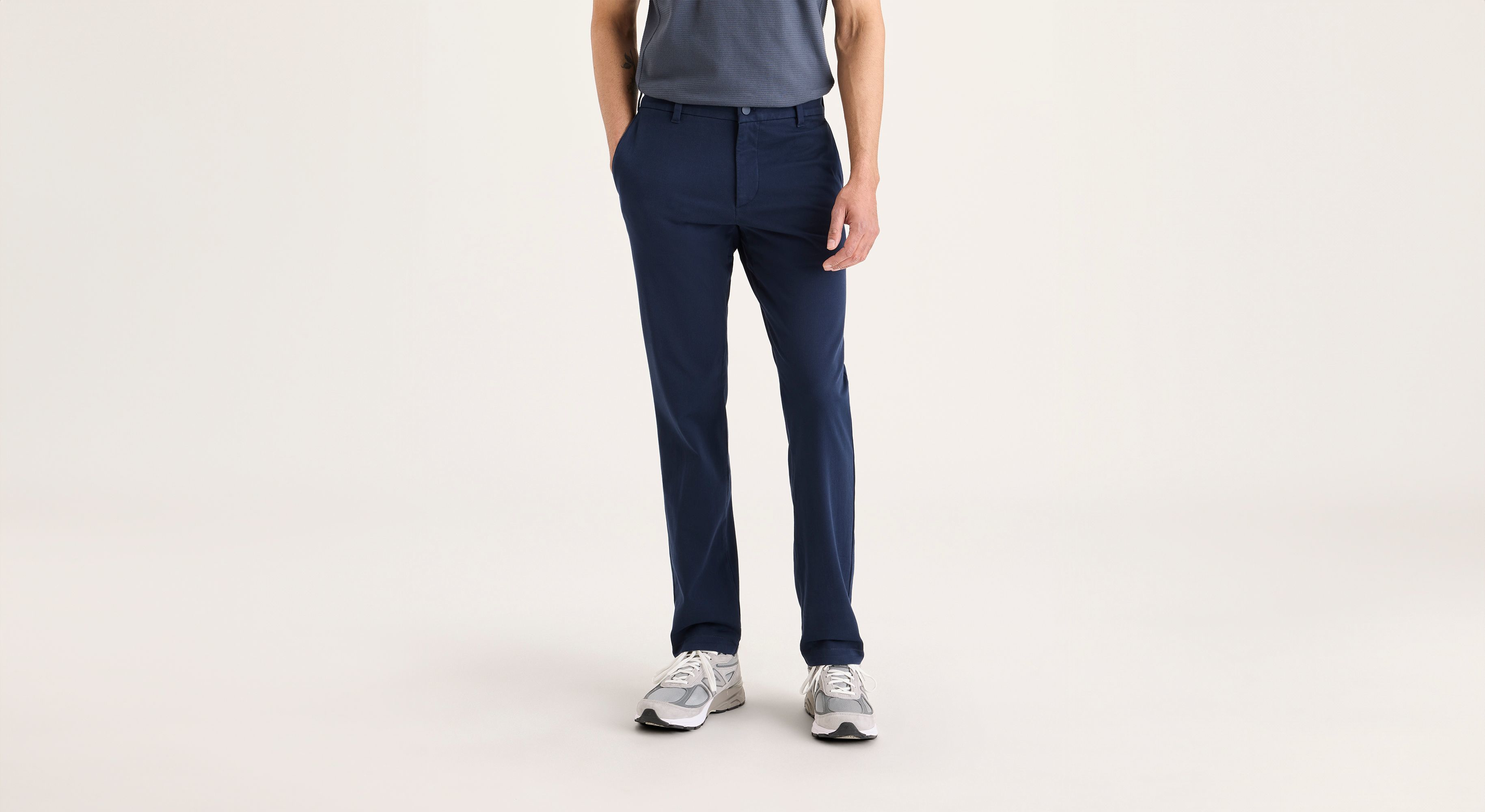 Dockers Go Activeflex chino homme slim bleu marine