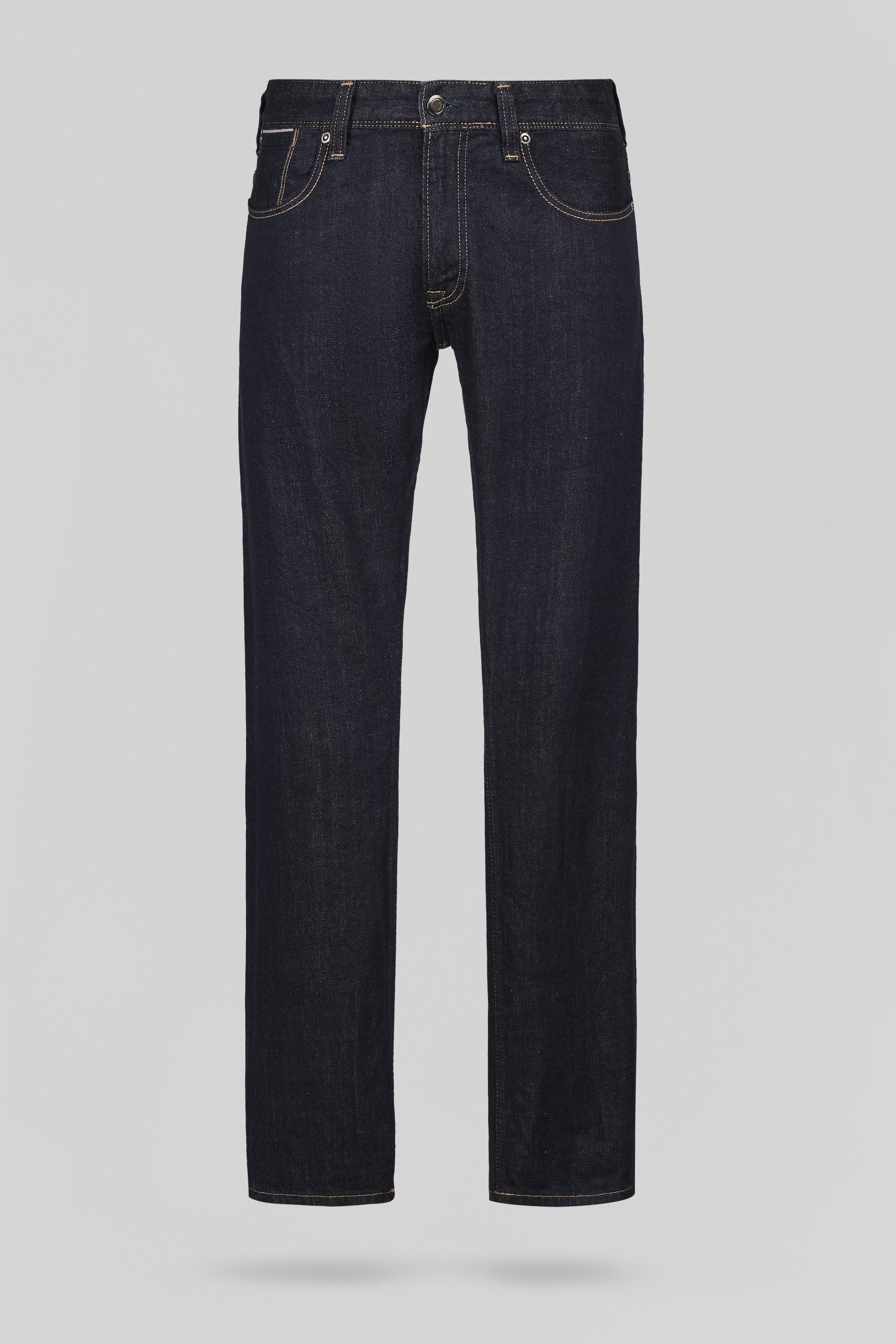 Teddy Smith Reg Selvedge jean droit dark blue L32