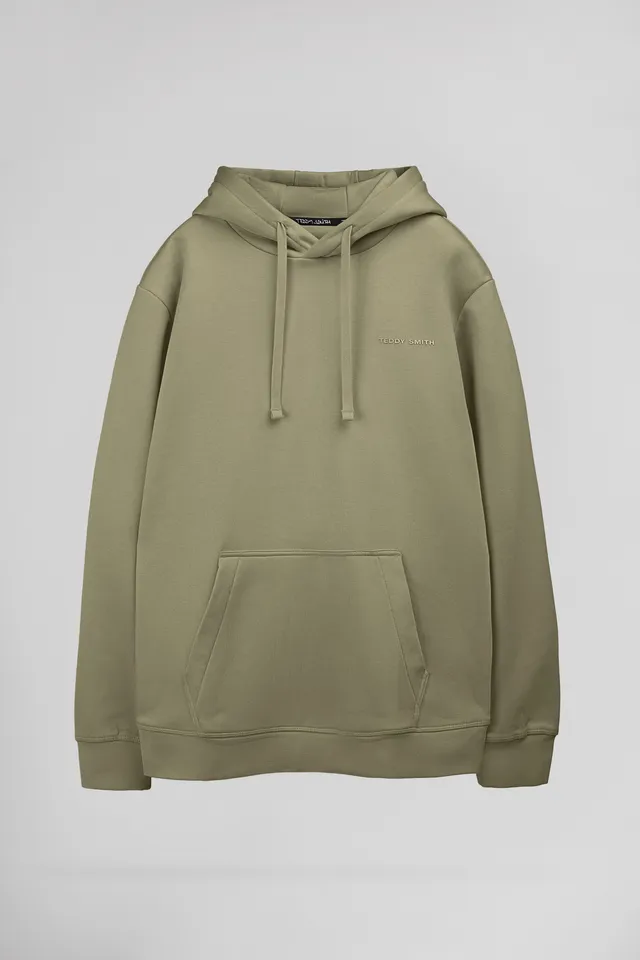 Teddy Smith S-Nark Hoody sweat à capuche kaki