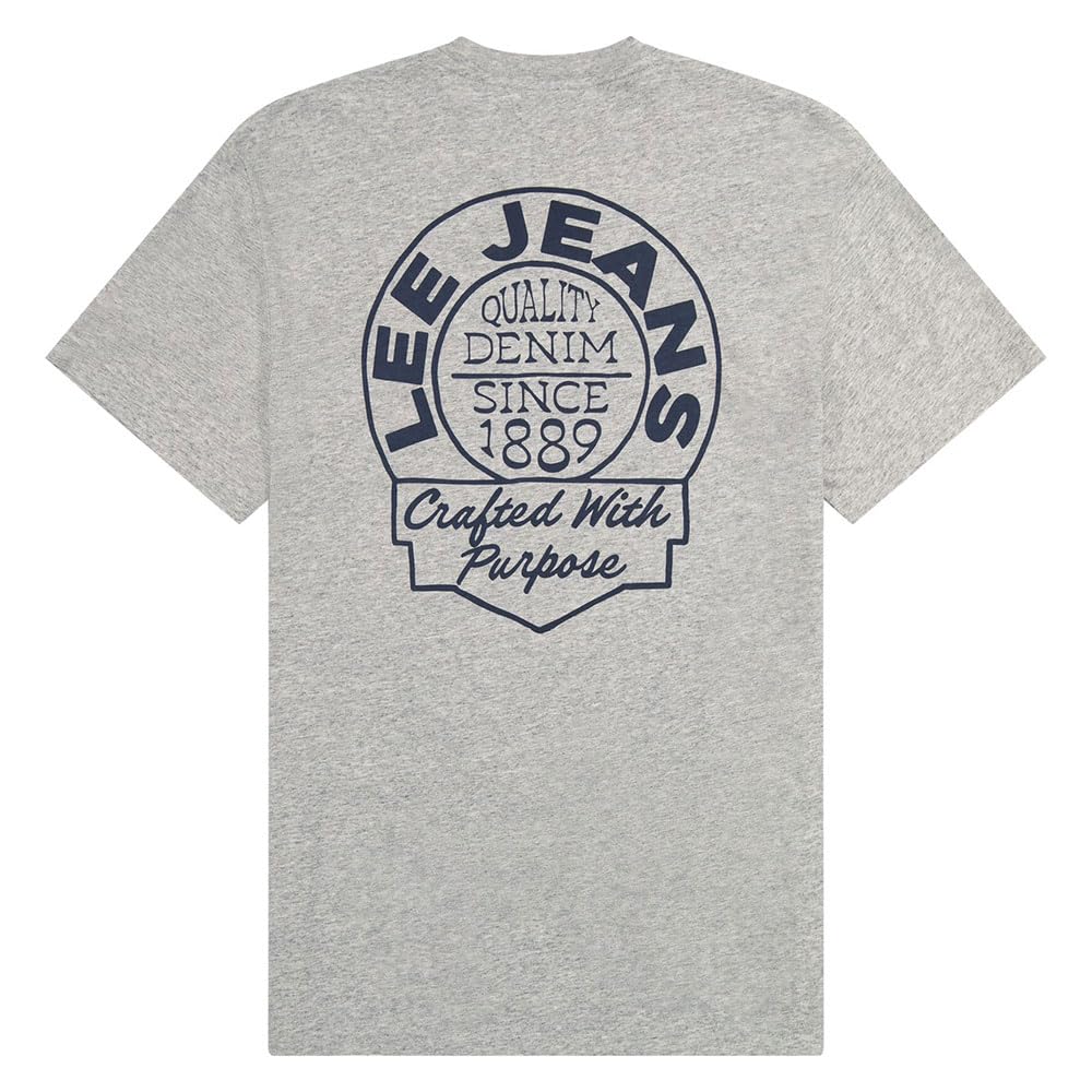 Lee Relaxed Tee t-shirt homme écru coton
