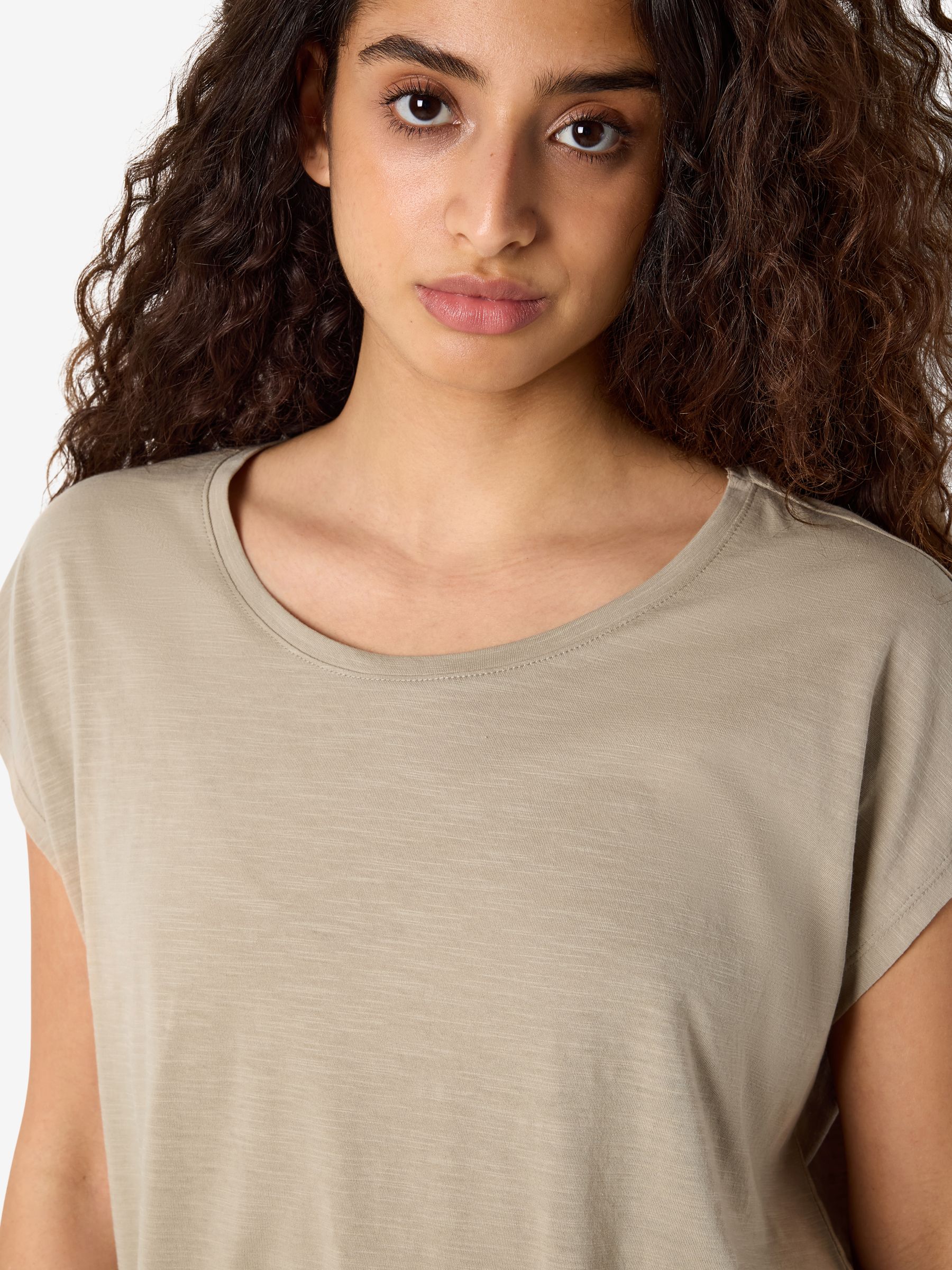 Noisy May Mathilde t-shirt oversize longline coton bio