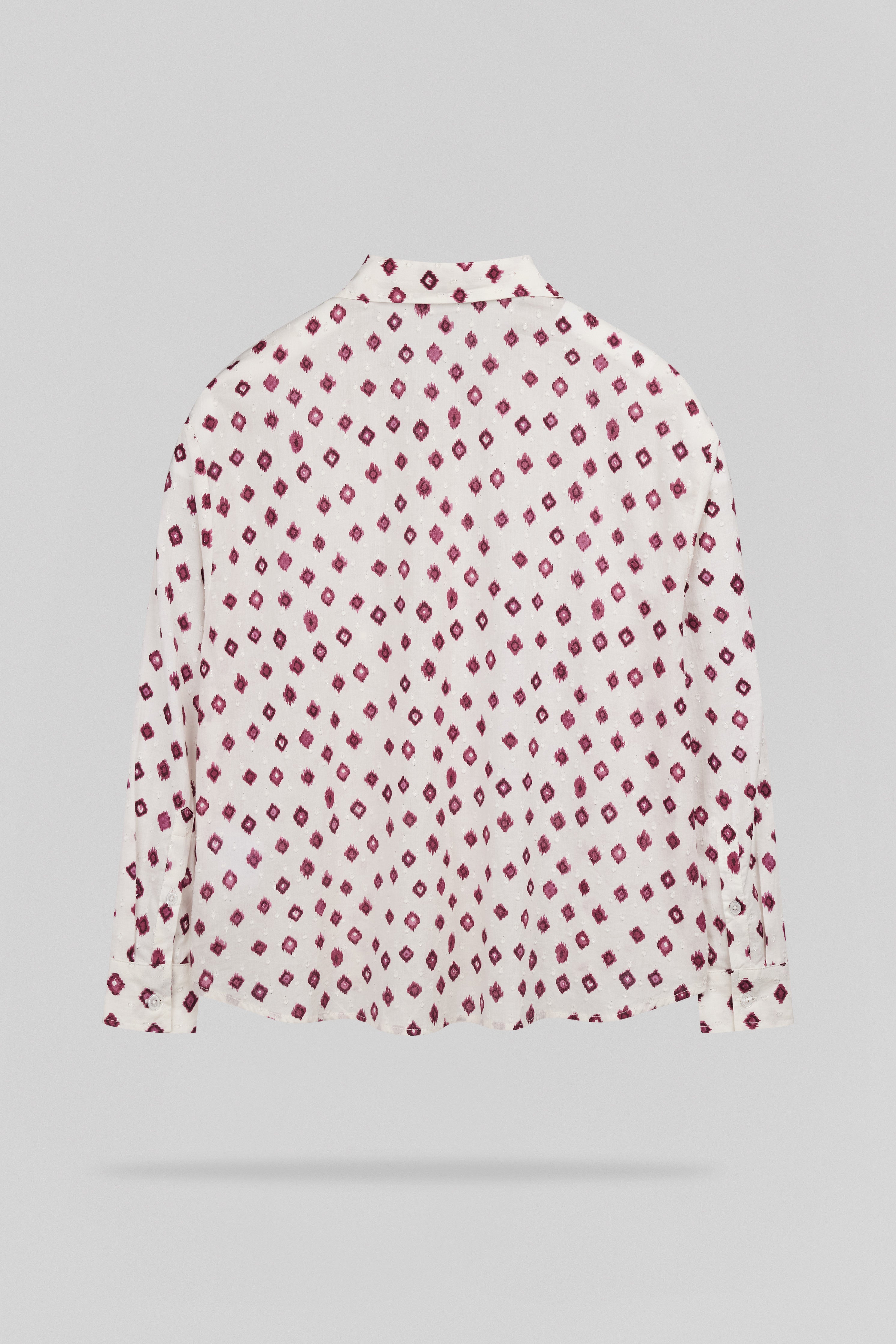 Teddy Smith C-Liviana ML Framboise Foncé chemise femme voile