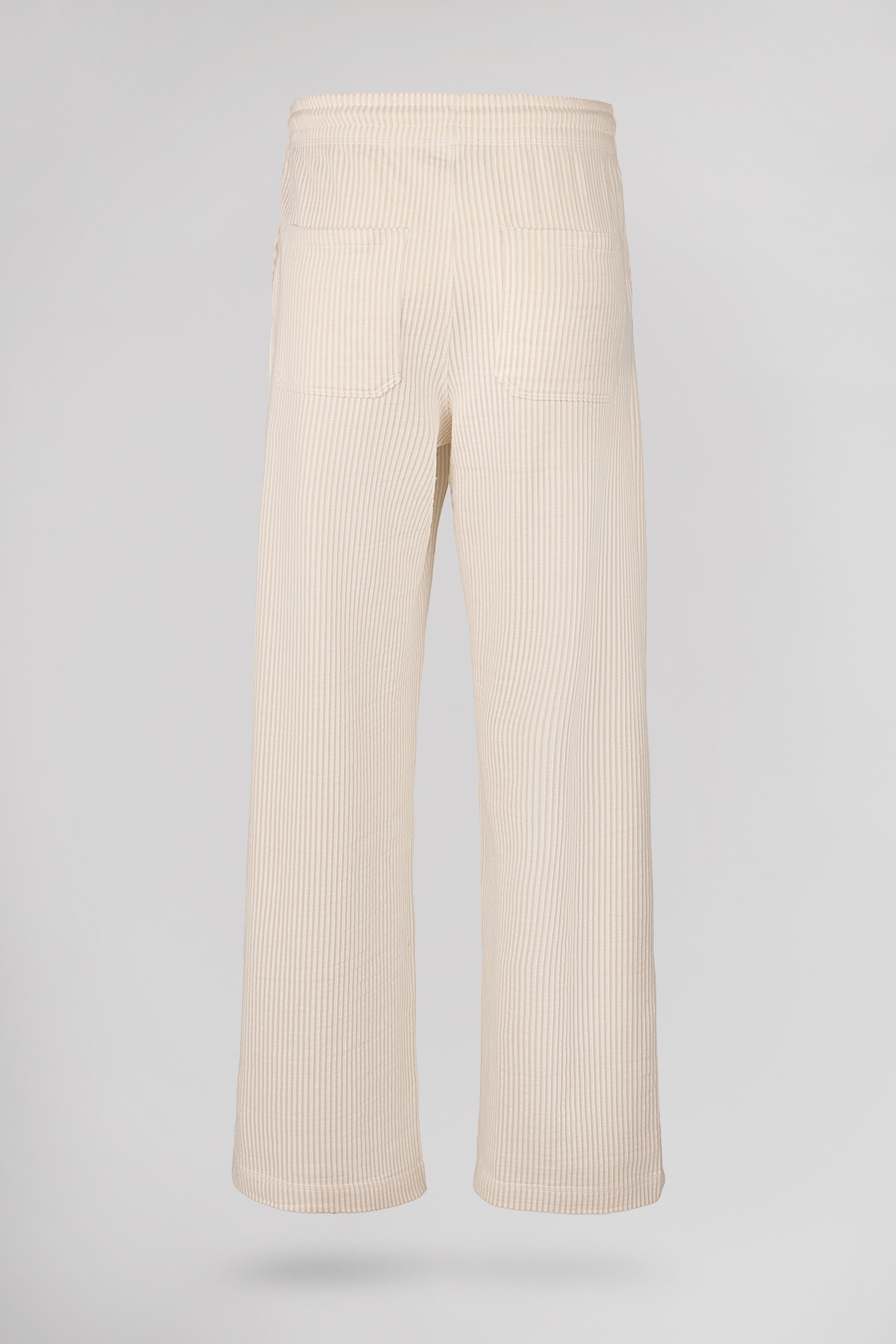 Teddy Smith P-Sublim pantalon beige rayures femme