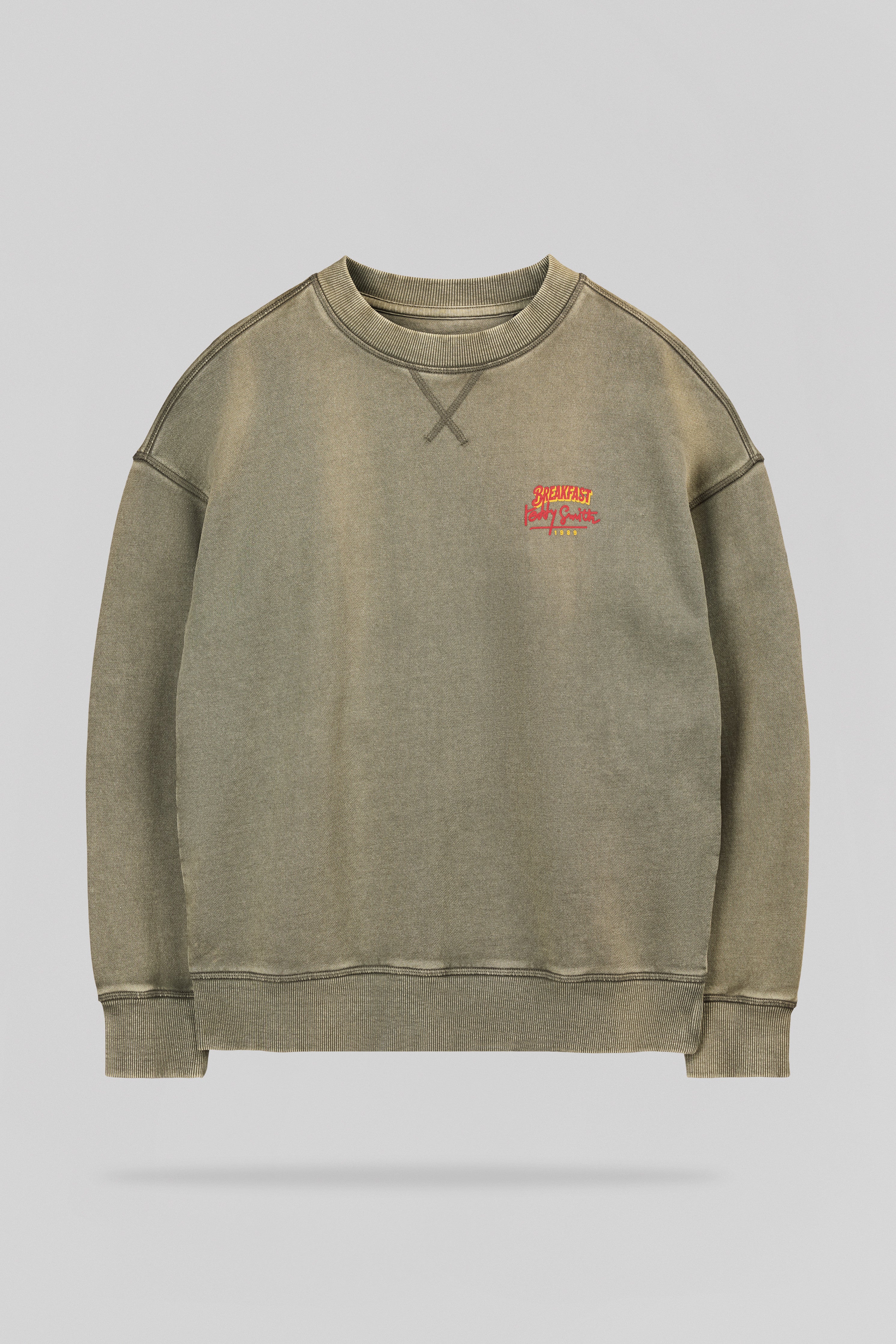 Teddy Smith S-Breakfast RC JR sweat kaki coton