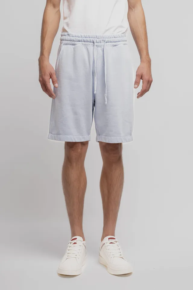 Teddy Smith S-Nateo short ample bleu pastel fleece