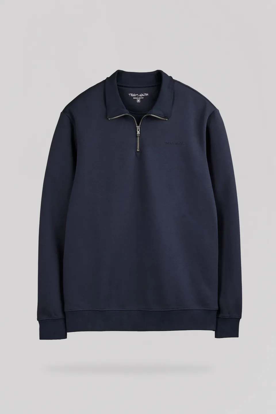 Teddy Smith S-Loan sweat total navy molletonné