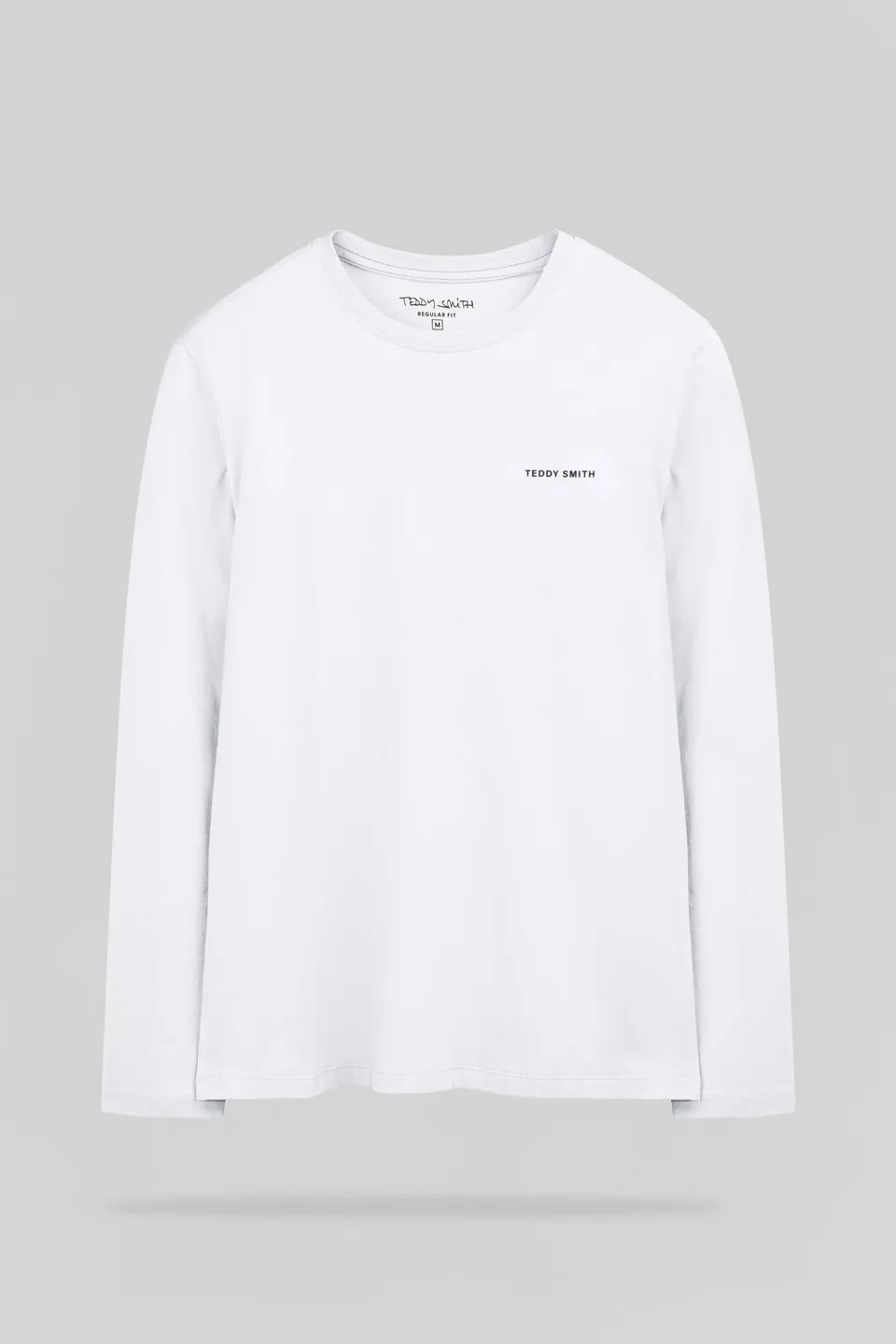 Teddy Smith The Tee 2 ML t-shirt manches longues blanc coton