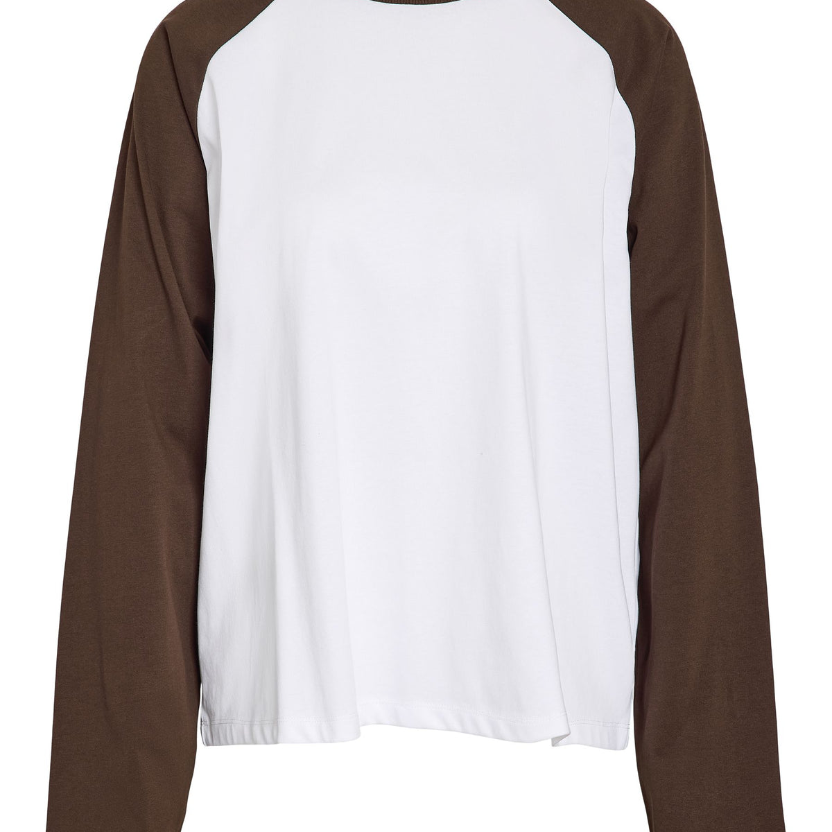 Noisy May top manches longues colourblock relaxed
