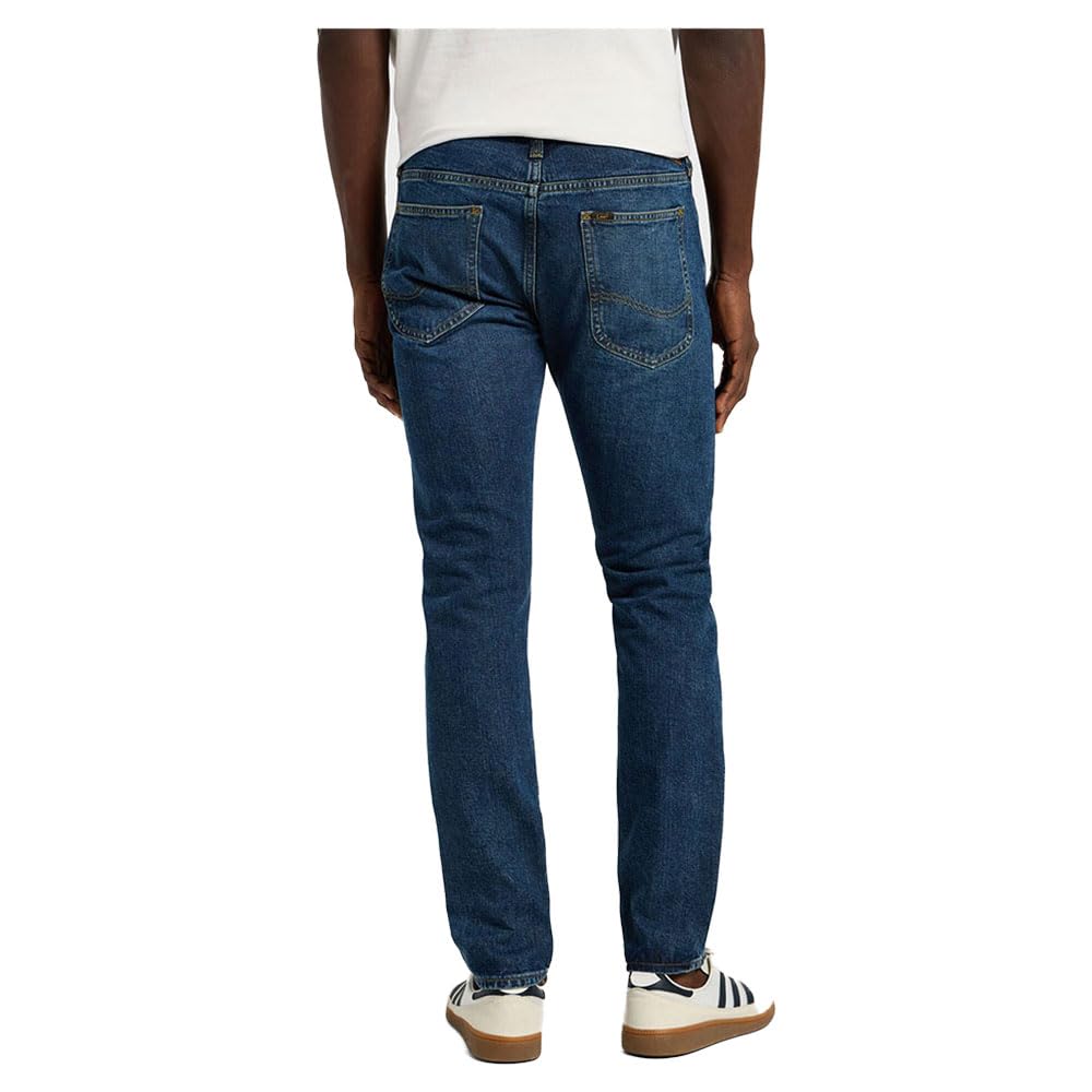 Lee Luke jean homme slim fuselé bleu eclipse