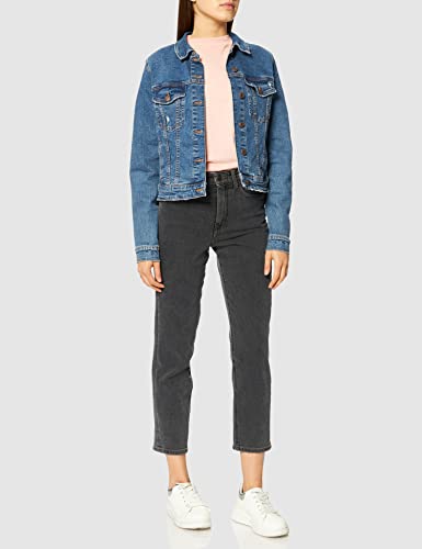 Lee Carol Western jean boyfriend femme noir délavé