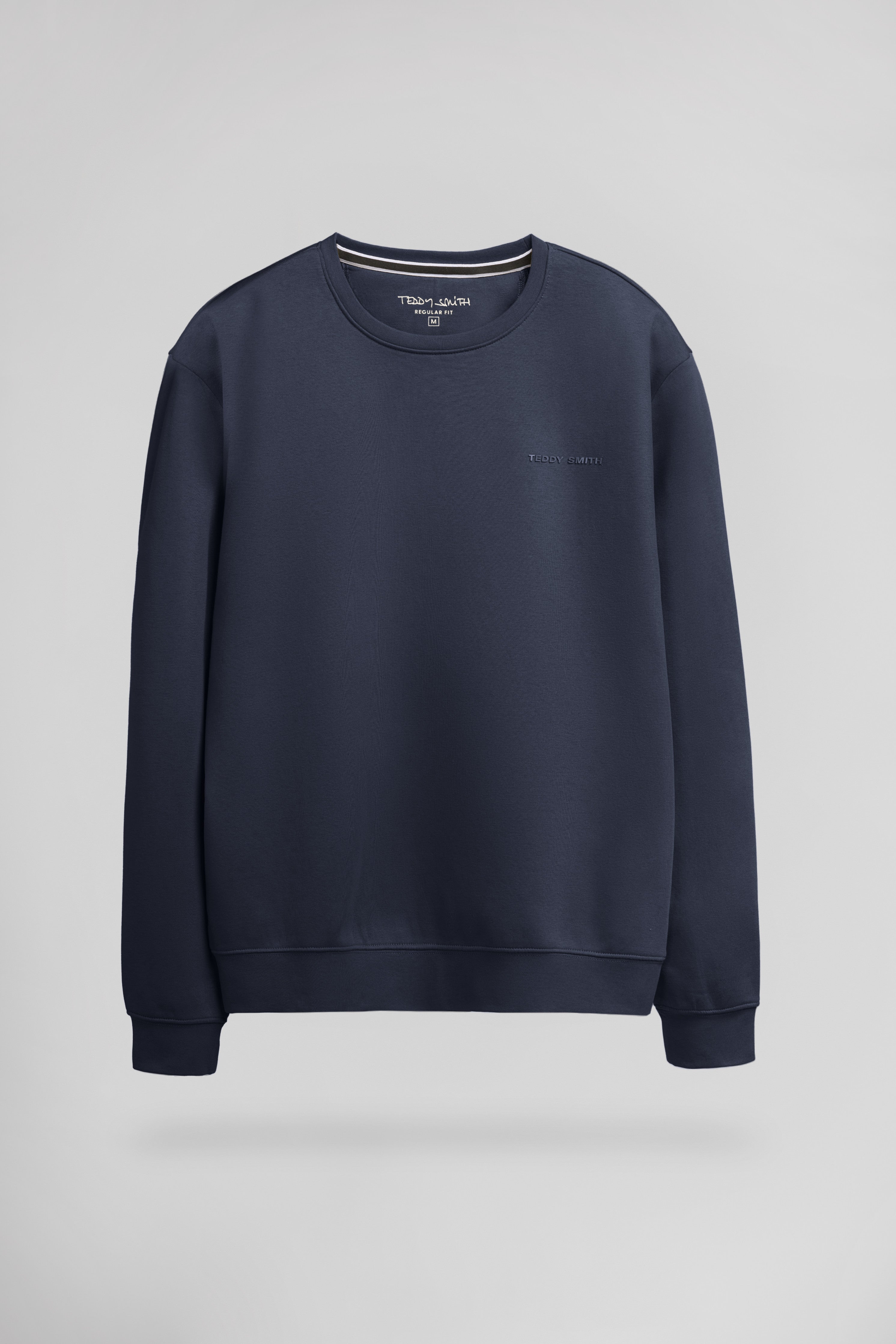 Teddy Smith S-Nark RC sweat total navy molleton coton