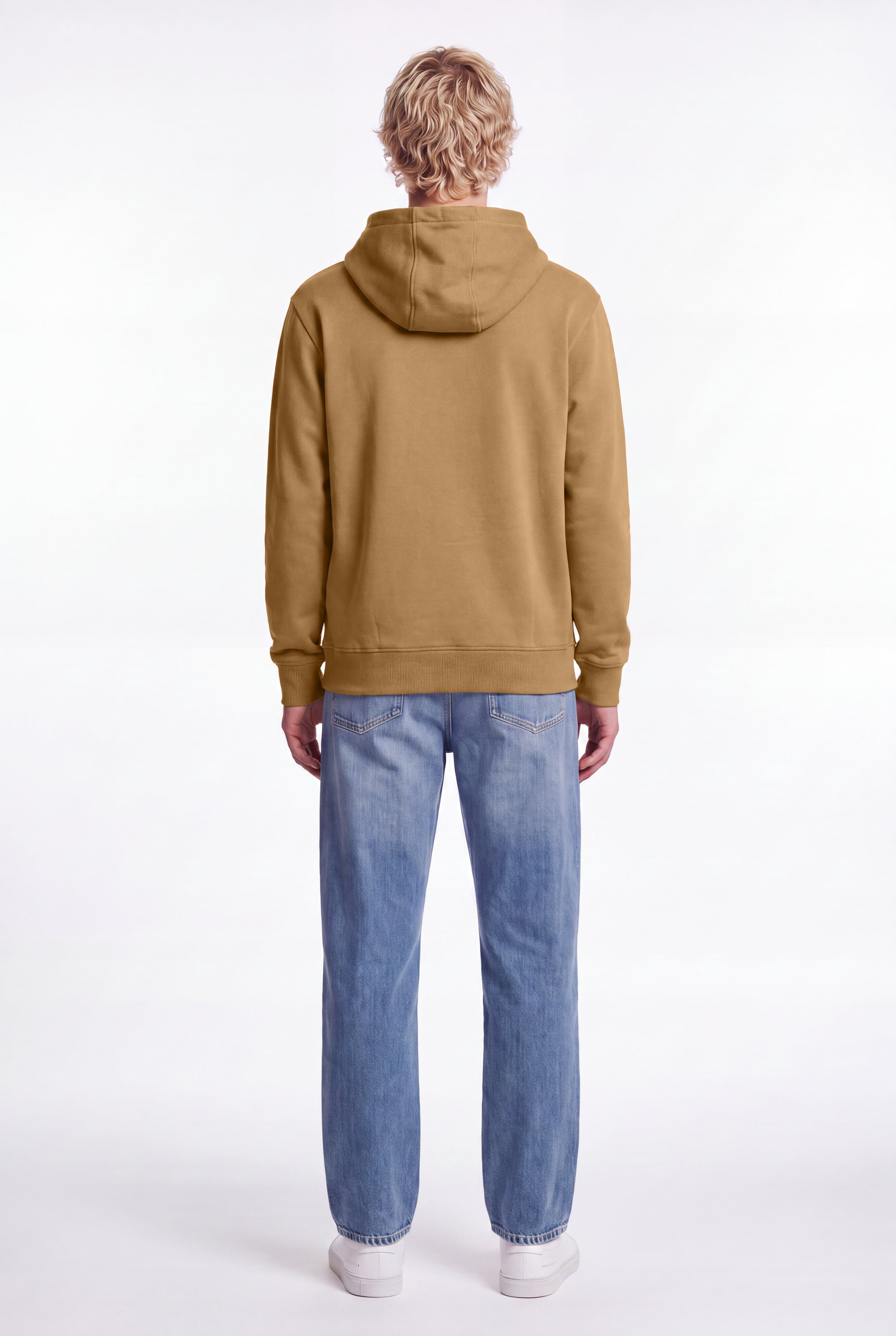 Teddy Smith S-Nark Hoody sweat à capuche Noisette molleton
