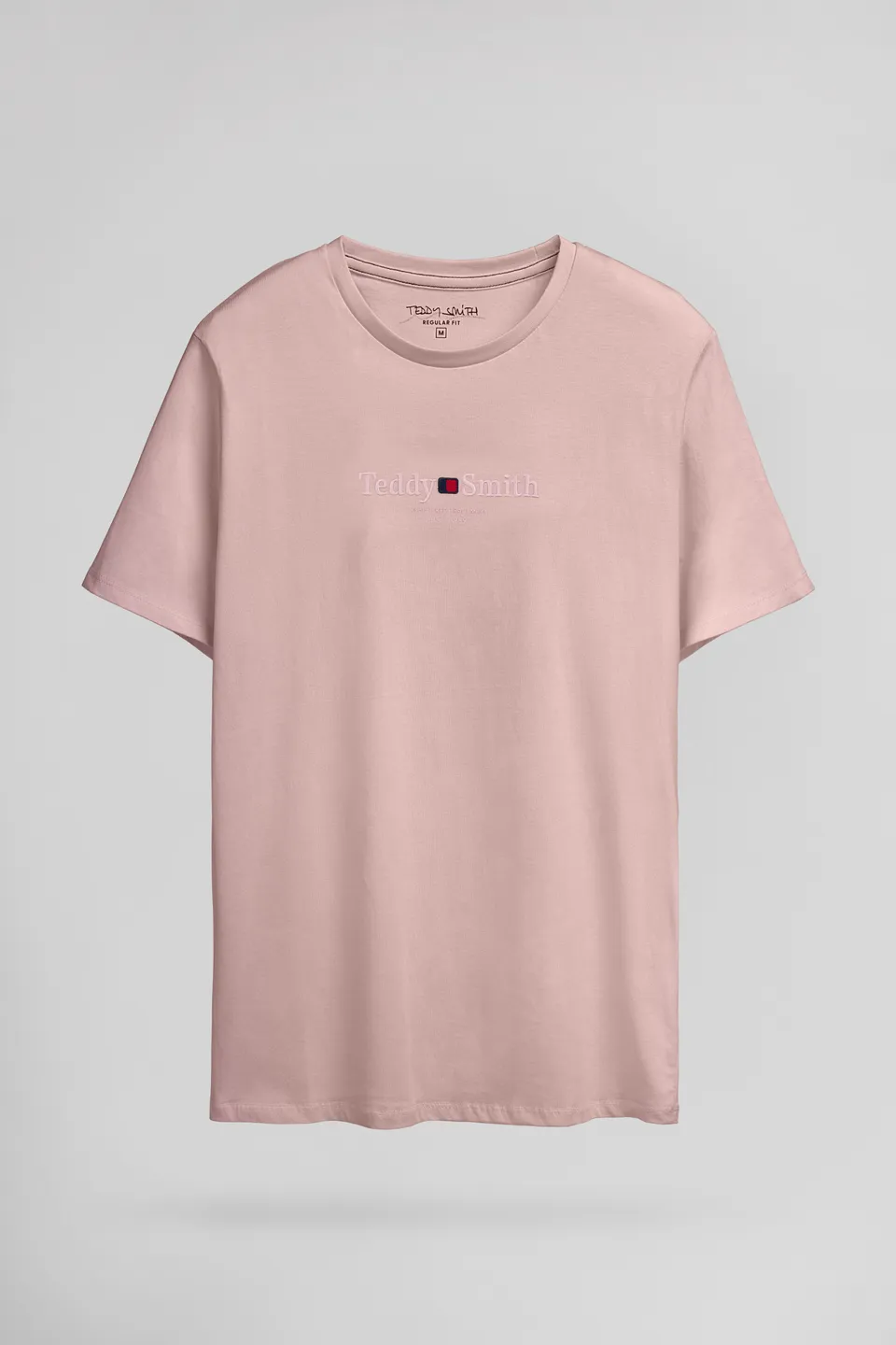 Teddy Smith T-Jim MC t-shirt wood rose 100% coton