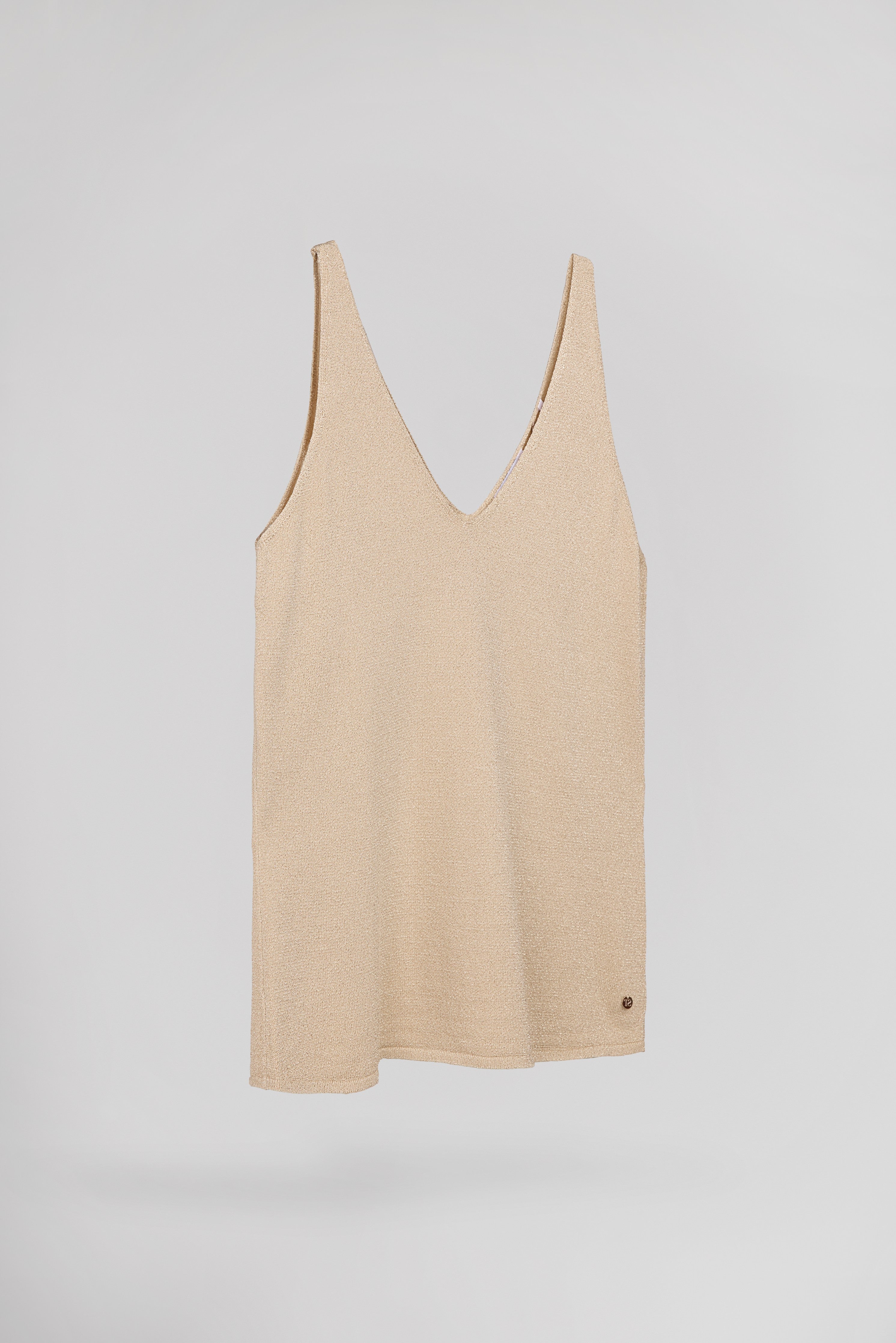 Teddy Smith D-Liza Grain de Sable debardeur femme lurex