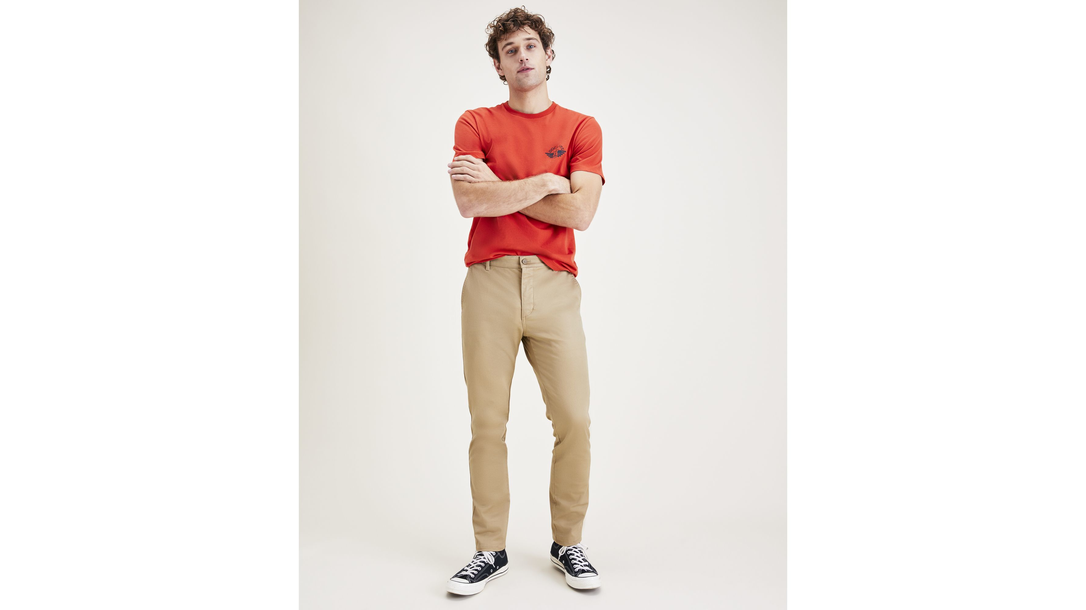 Dockers Original Skinny chino beige coton recyclé