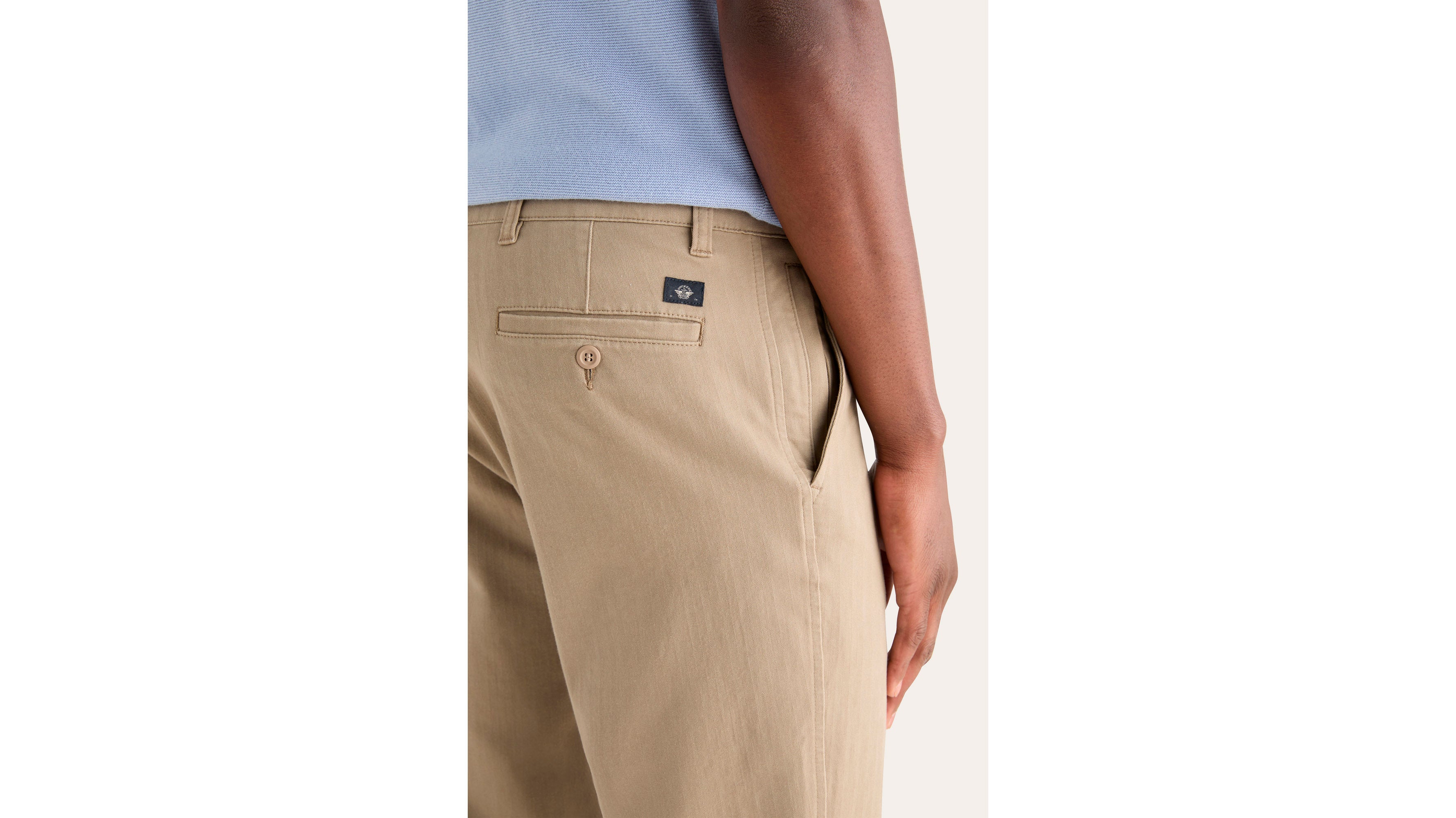 Dockers Ultimate Slim Fit pantalon chino beige stretch